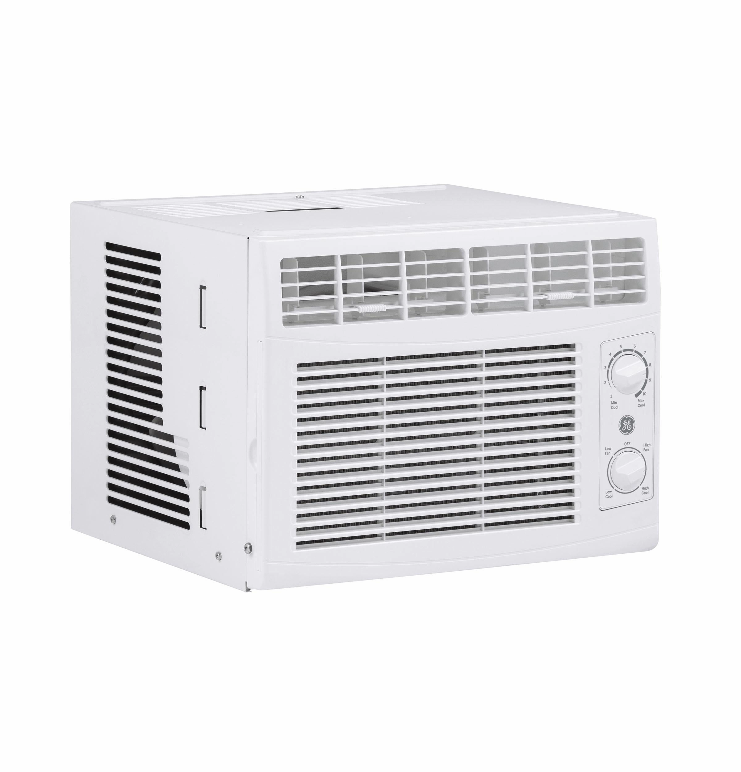 Ge Appliances AHEC05AC Ge 5,000 Btu Mechanical Window Air Conditioner For Small Rooms Up To 150 Sq Ft.