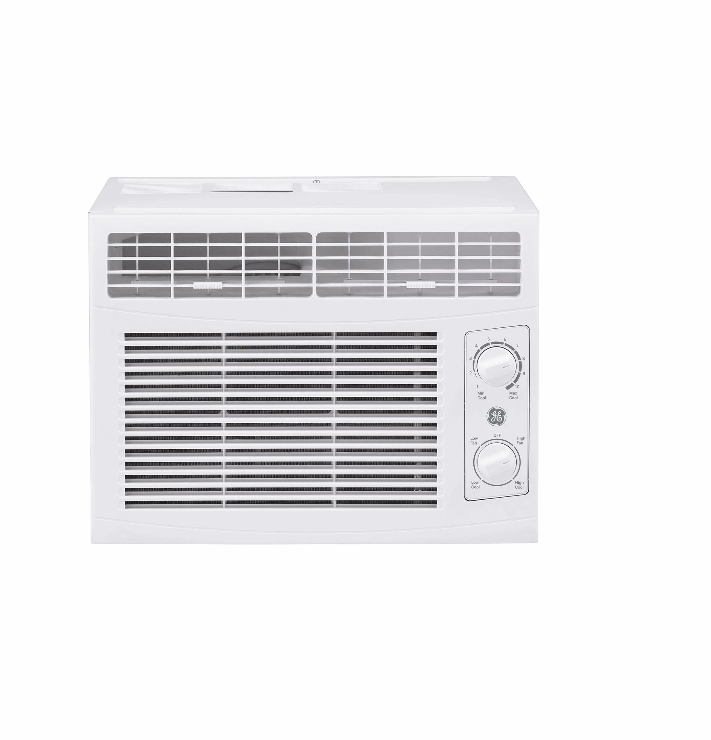 Ge Appliances AHEC05AC Ge 5,000 Btu Mechanical Window Air Conditioner For Small Rooms Up To 150 Sq Ft.