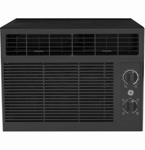 Ge Appliances AHED05AC Ge 5,000 Btu Mechanical Window Air Conditioner For Small Rooms Up To 150 Sq Ft., Black