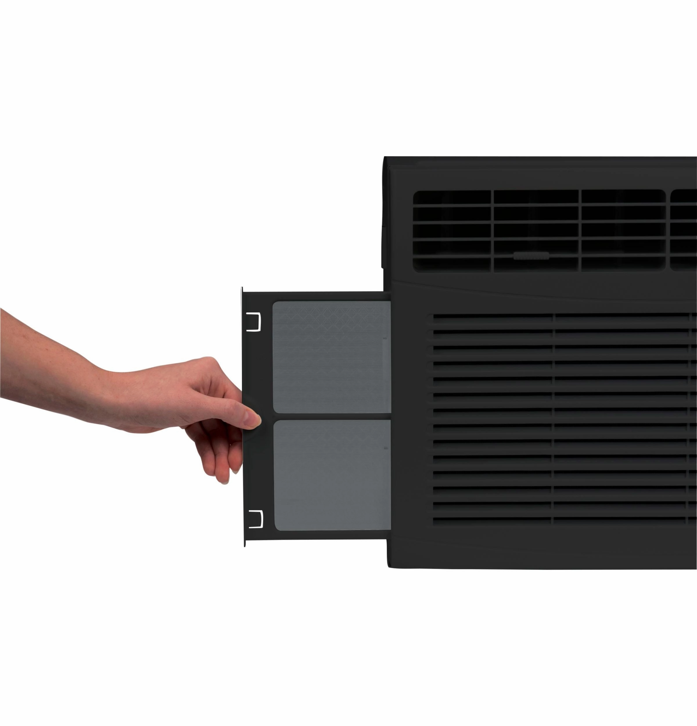 Ge Appliances AHEF06BC Ge 6,000 Btu Electronic Window Air Conditioner For Small Rooms Up To 250 Sq Ft., Black