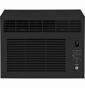 Ge Appliances AHEF06BC Ge 6,000 Btu Electronic Window Air Conditioner For Small Rooms Up To 250 Sq Ft., Black