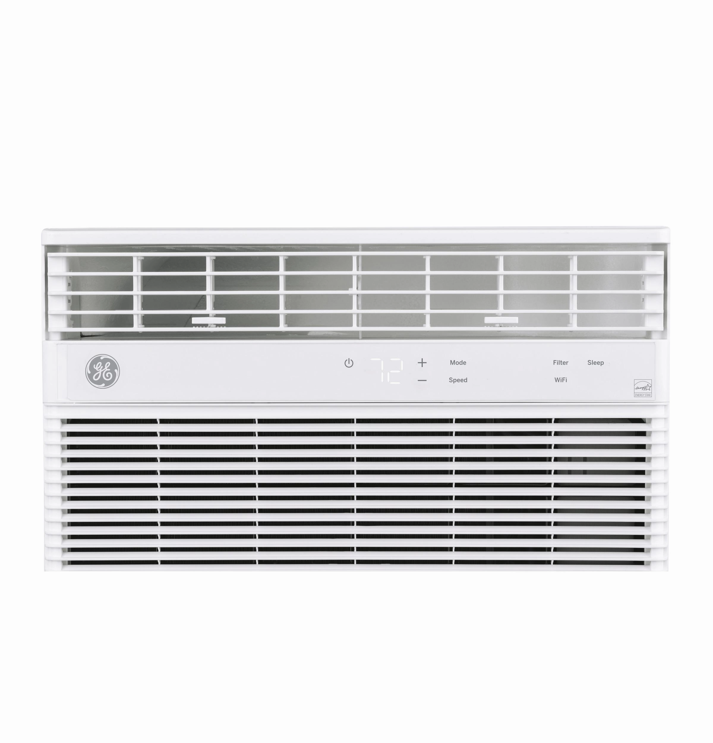 Ge Appliances AHEK08AC Ge Energy Star 8,000 Btu Smart Electronic Window Air Conditioner For Medium Rooms Up To 350 Sq. Ft.