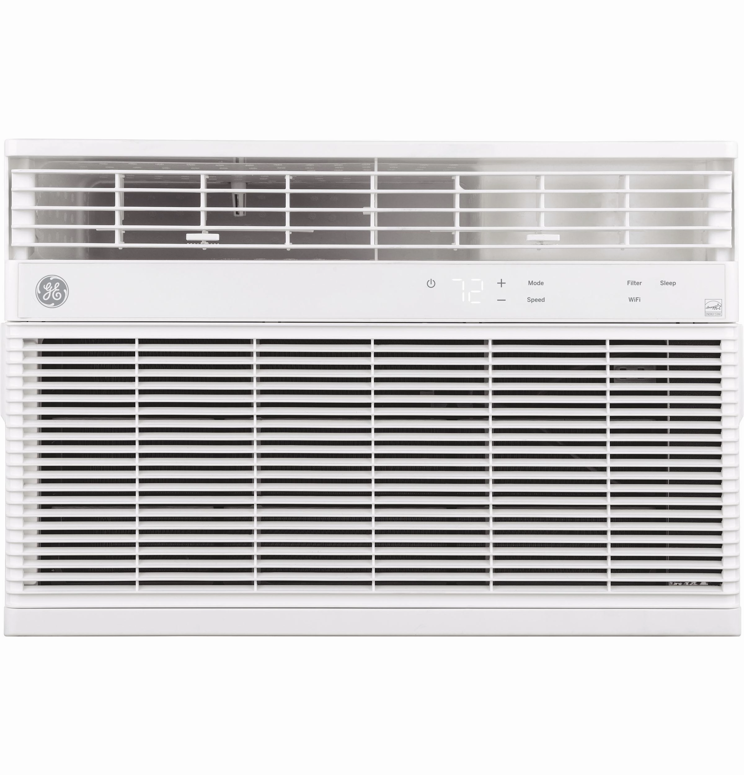 Ge Appliances AHEK08AC Ge Energy Star 8,000 Btu Smart Electronic Window Air Conditioner For Medium Rooms Up To 350 Sq. Ft.