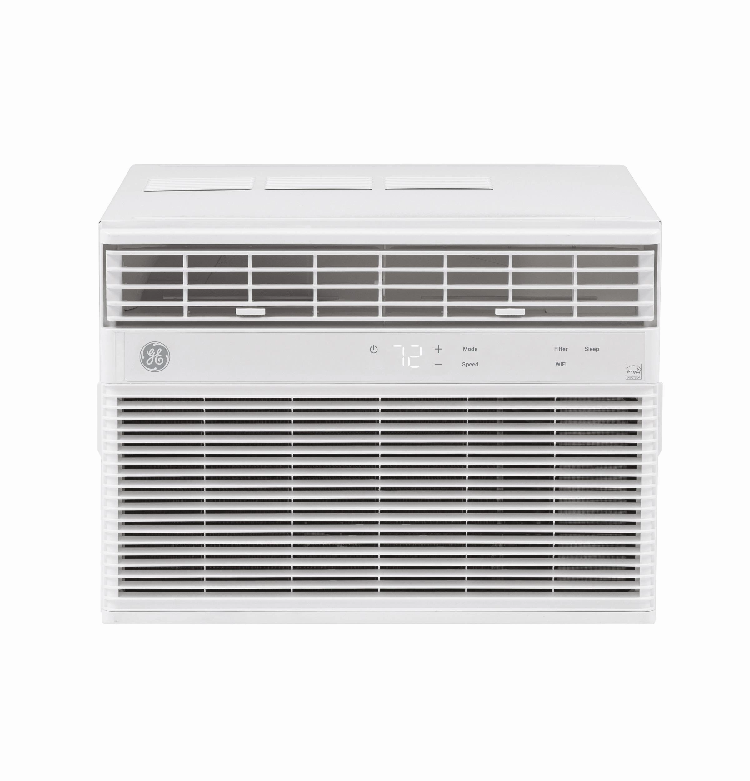 Ge Appliances AHEK10AC Ge Energy Star 10,000 Btu Smart Electronic Window Air Conditioner For Medium Rooms Up To 450 Sq. Ft.