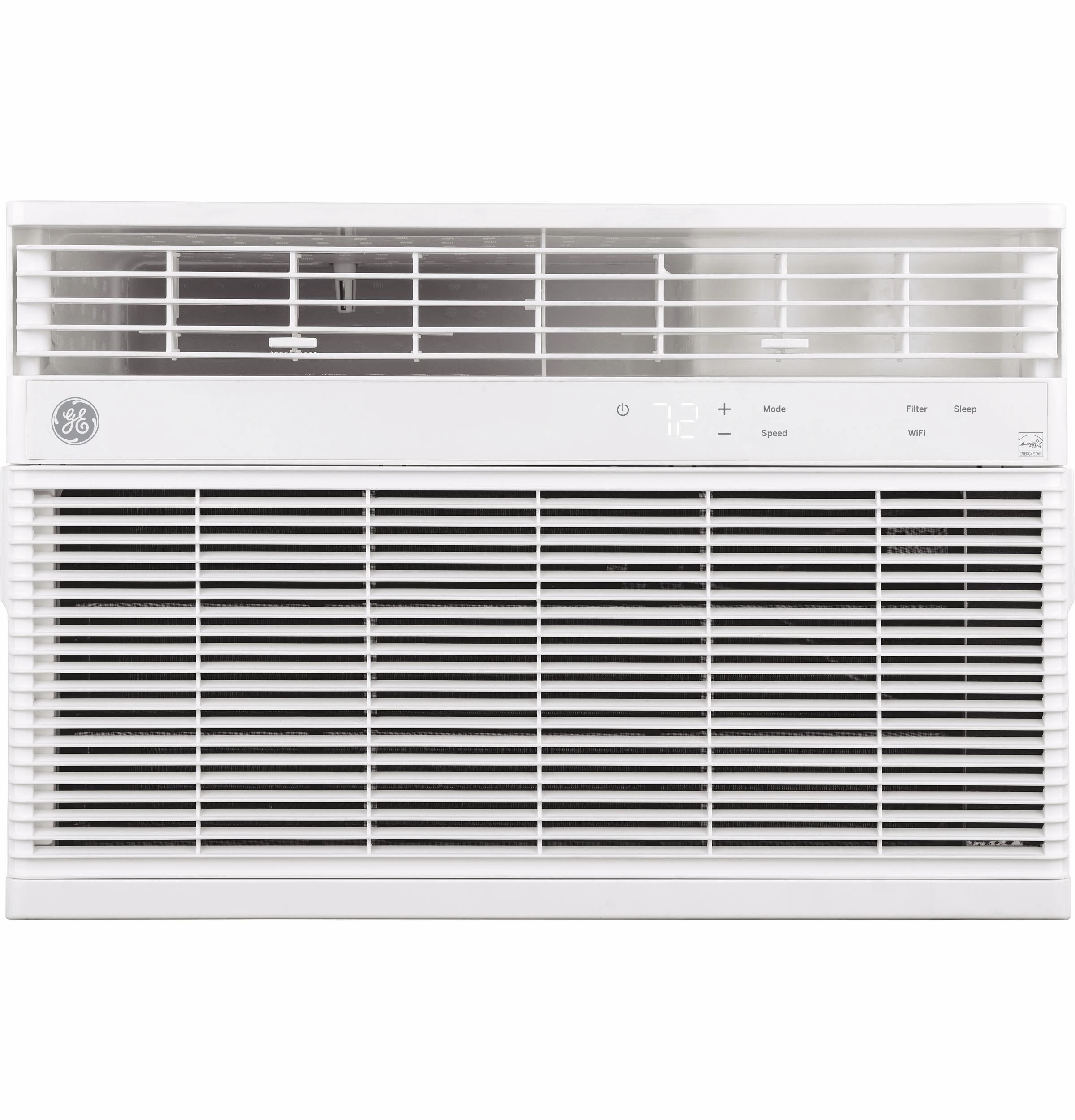 Ge Appliances AHEK10AC Ge Energy Star 10,000 Btu Smart Electronic Window Air Conditioner For Medium Rooms Up To 450 Sq. Ft.