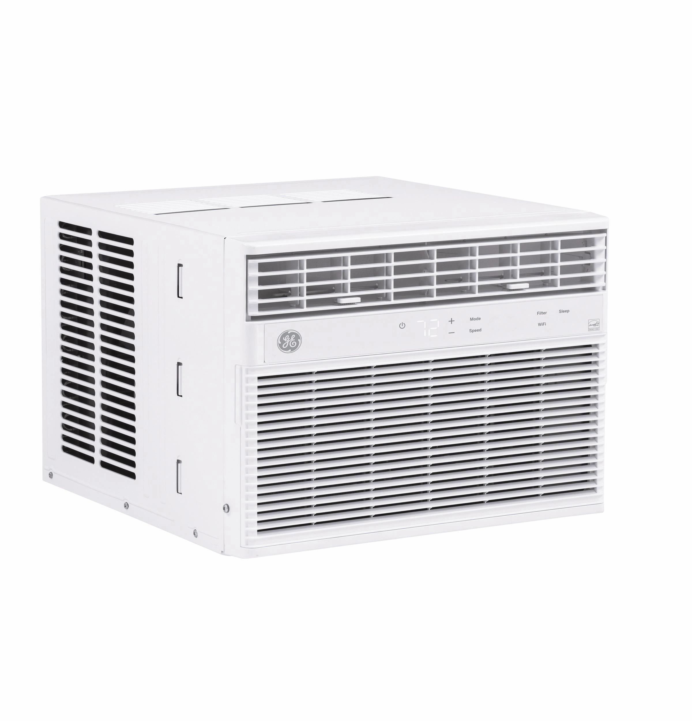 Ge Appliances AHEK10AC Ge Energy Star 10,000 Btu Smart Electronic Window Air Conditioner For Medium Rooms Up To 450 Sq. Ft.