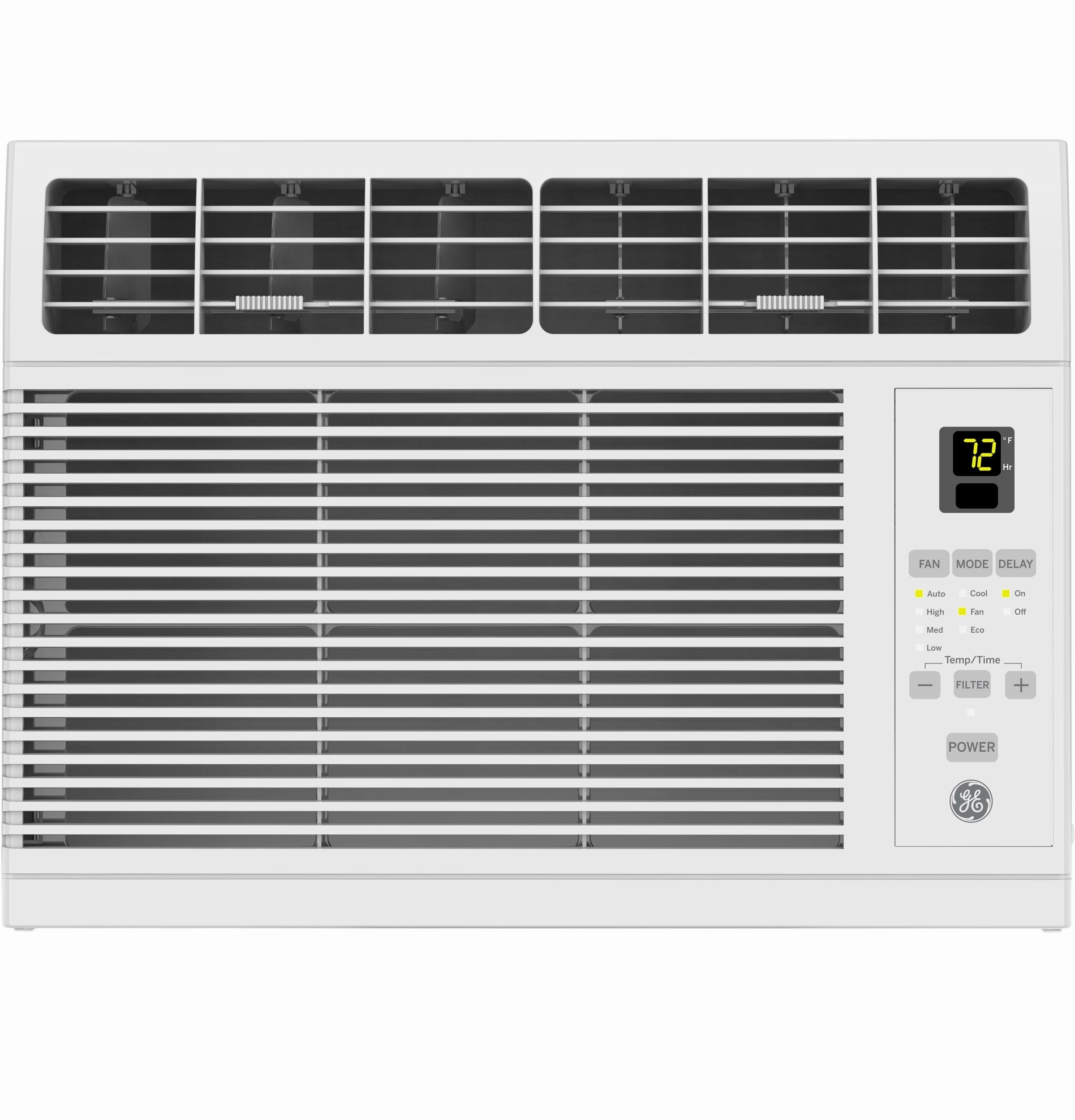 Ge Appliances AHSE06CA Ge 6,000 Btu Electronic Window Air Conditioner For Small Rooms Up To 250 Sq Ft.