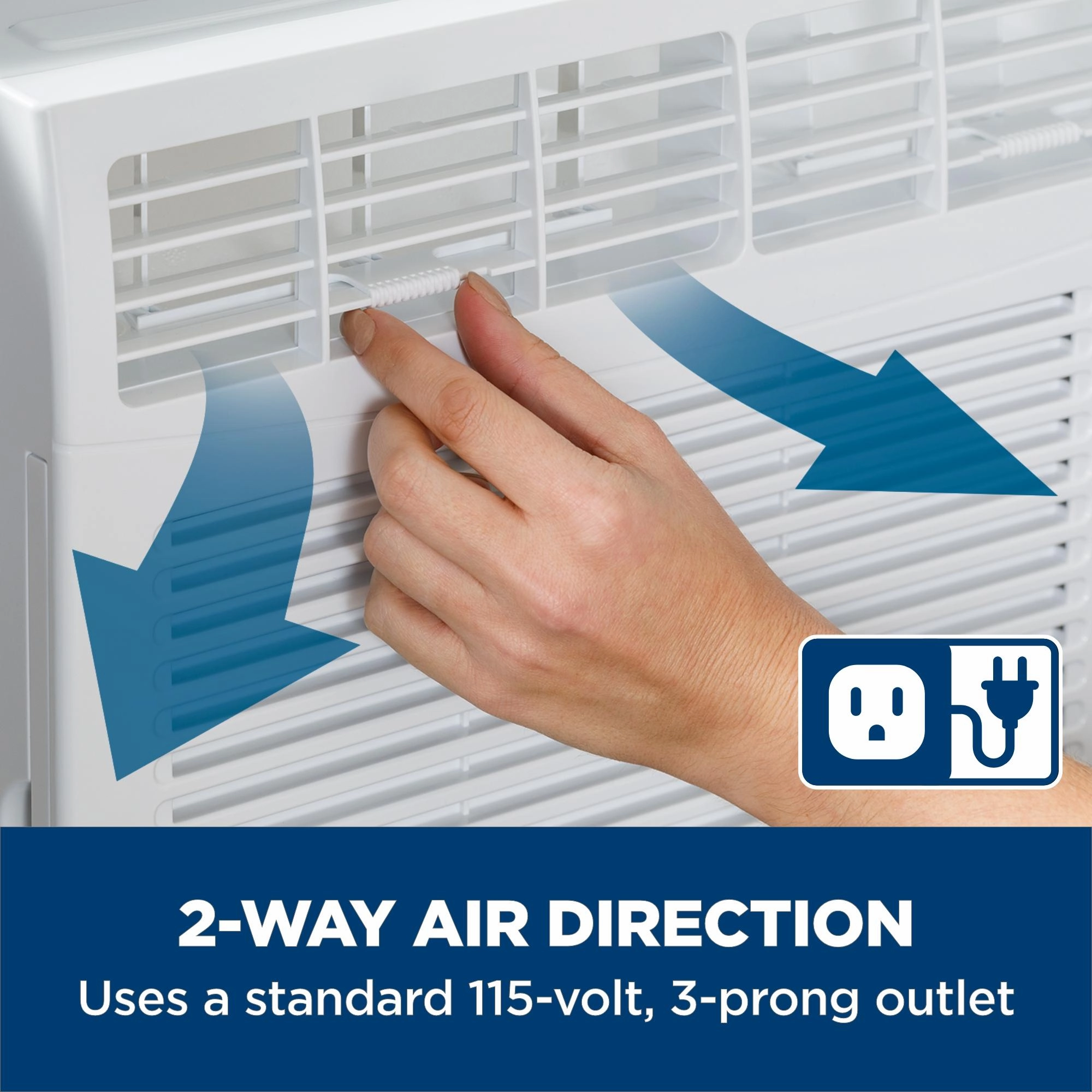 Ge Appliances AHSE06CA Ge 6,000 Btu Electronic Window Air Conditioner For Small Rooms Up To 250 Sq Ft.