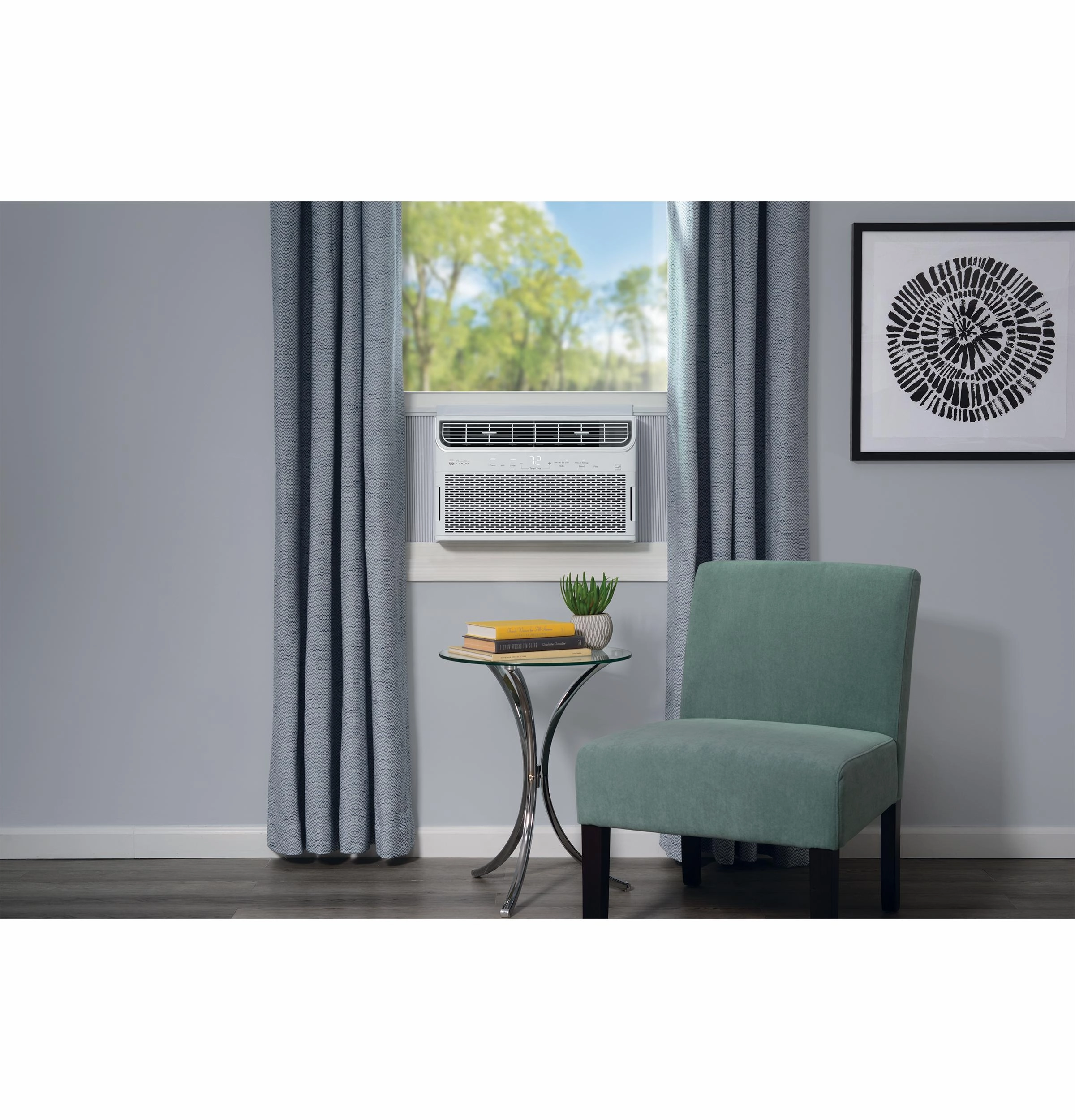 Ge Appliances AHTR12AC Ge Profile&#8482; Energy Star 12,000 Btu Inverter Smart Ultra Quiet Window Air Conditioner For Large Rooms Up To 550 Sq. Ft.