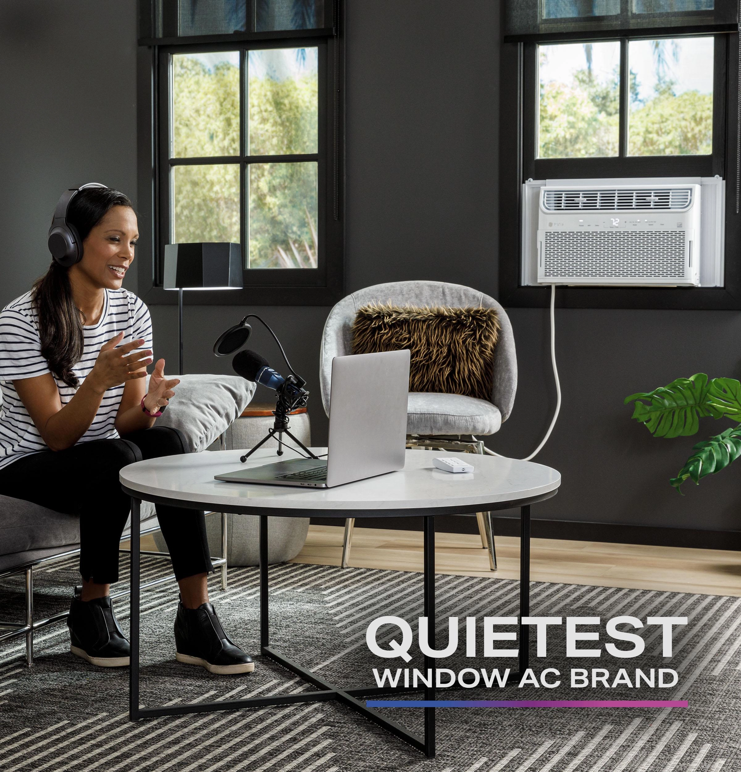 Ge Appliances AHTR12AC Ge Profile&#8482; Energy Star 12,000 Btu Inverter Smart Ultra Quiet Window Air Conditioner For Large Rooms Up To 550 Sq. Ft.