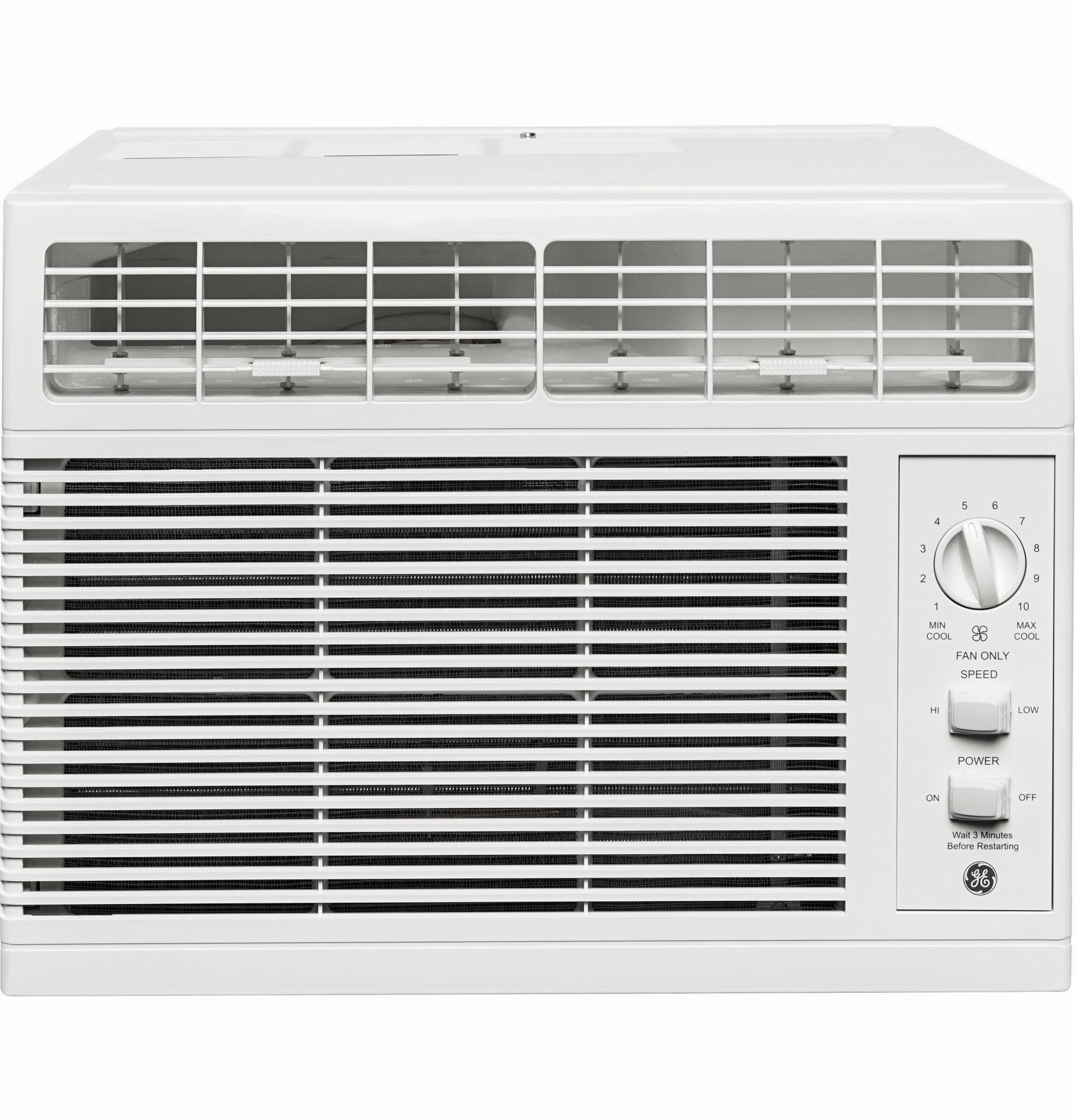 Ge Appliances AHU05LY Ge 5,000 Btu Mechanical Window Air Conditioner For Small Rooms Up To 150 Sq Ft.