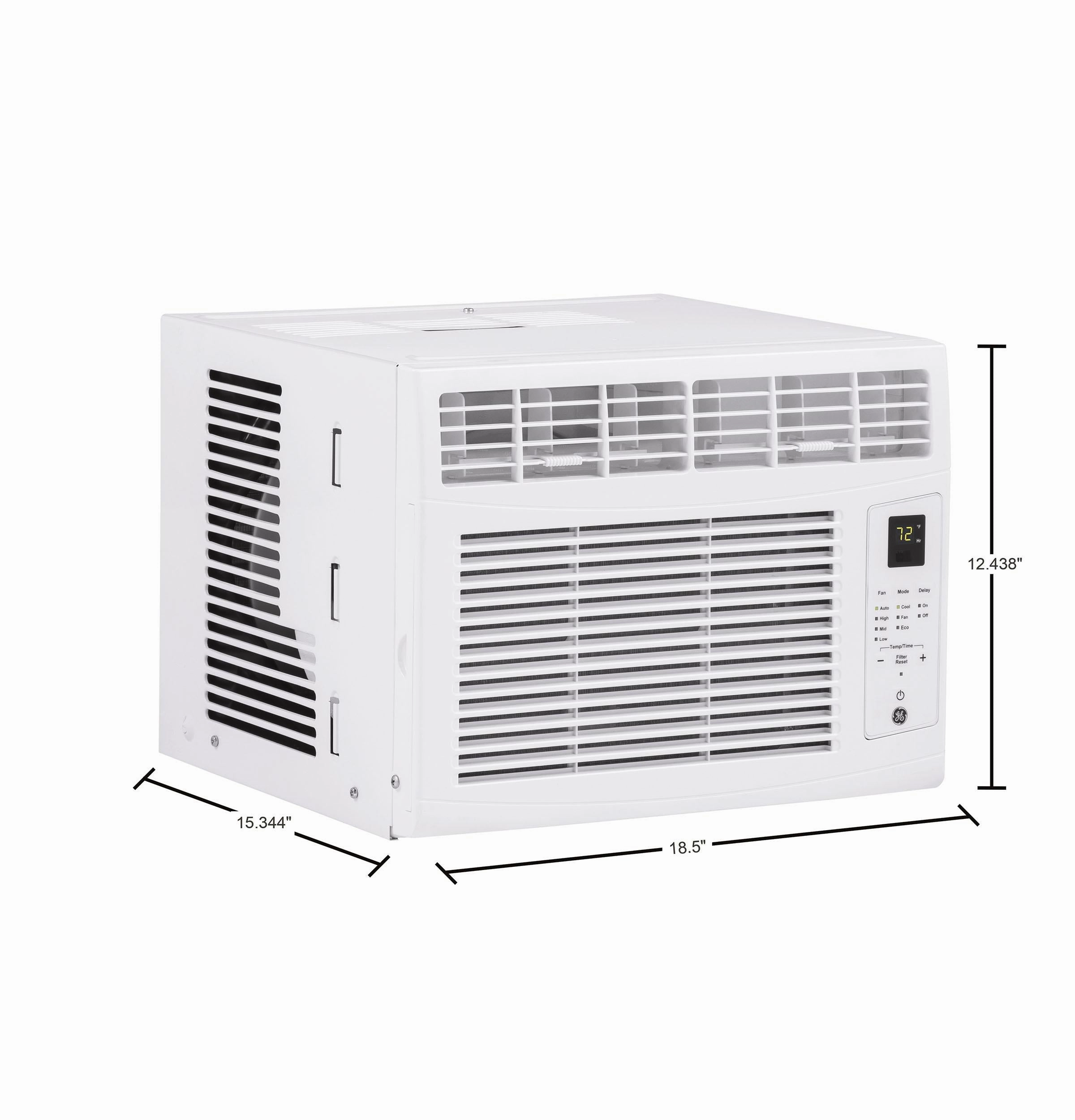 Ge Appliances AHW05LZ Ge 5,000 Btu Electronic Window Air Conditioner For Small Rooms Up To 150 Sq Ft.