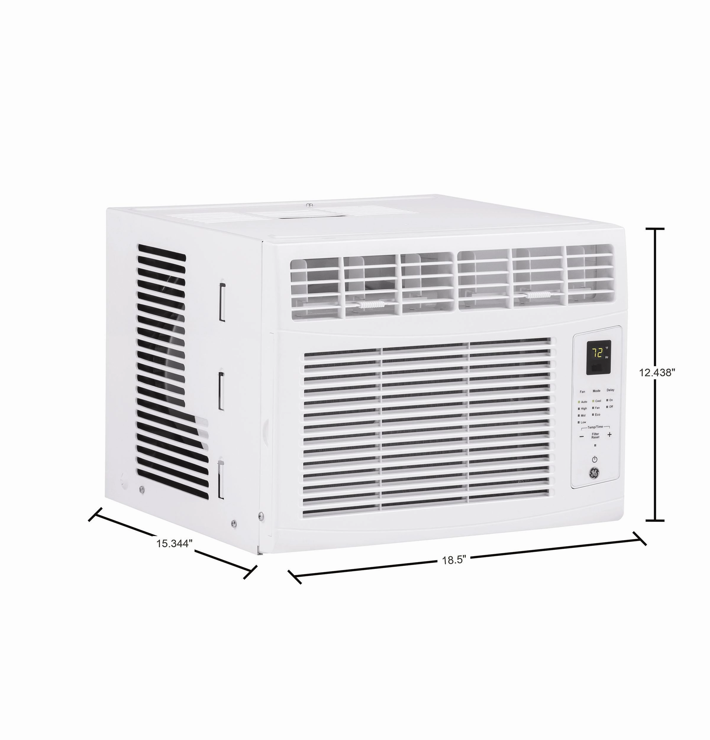 Ge Appliances AHW06LZ Ge 6,000 Btu Electronic Window Air Conditioner For Small Rooms Up To 250 Sq Ft.