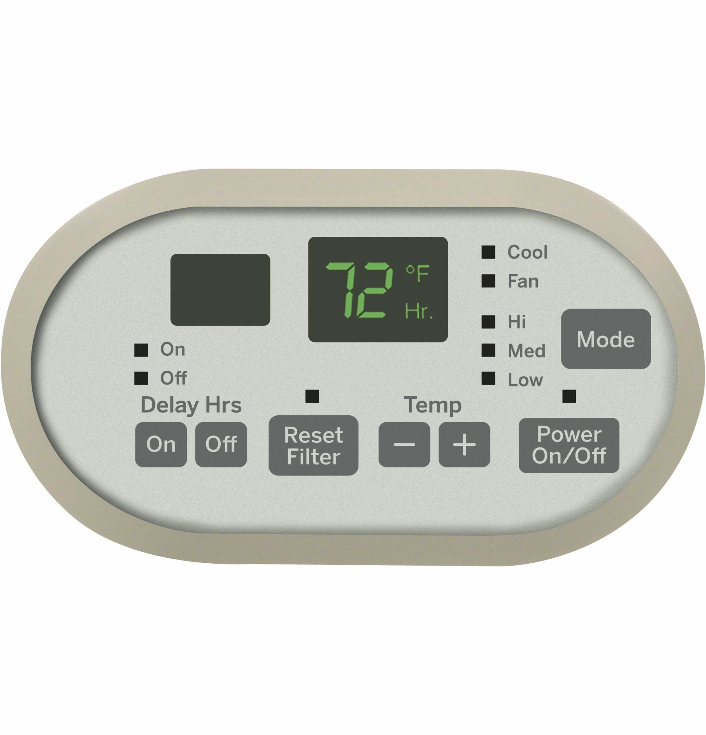 Ge Appliances AJCQ10ACF Ge Series 115 Volt Built-In Cool-Only Room Air Conditioner