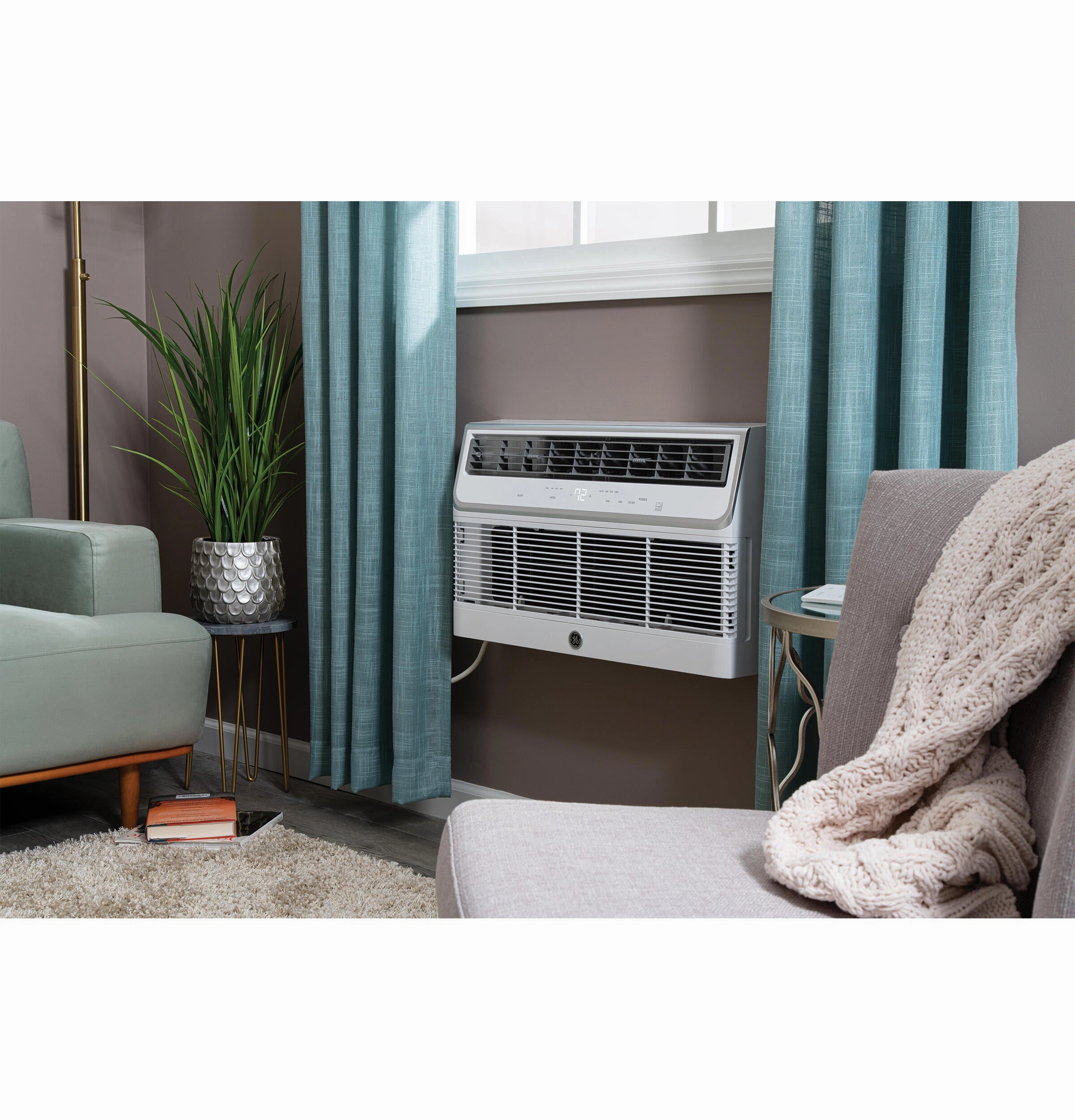 Ge Appliances AJCQ10DWH Ge 230/208 Volt Built-In Cool-Only Room Air Conditioner