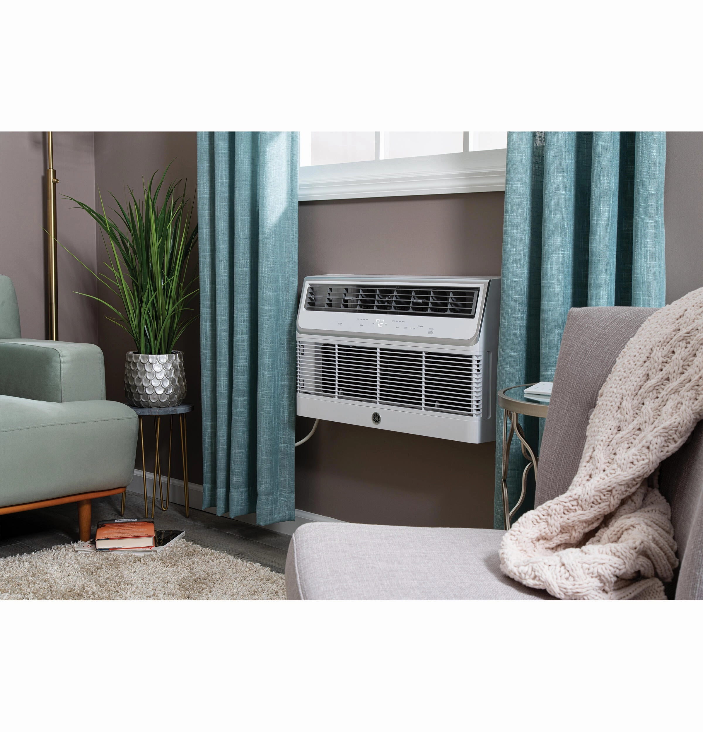 Ge Appliances AJCQ12DWH Ge 230/208 Volt Built-In Cool-Only Room Air Conditioner