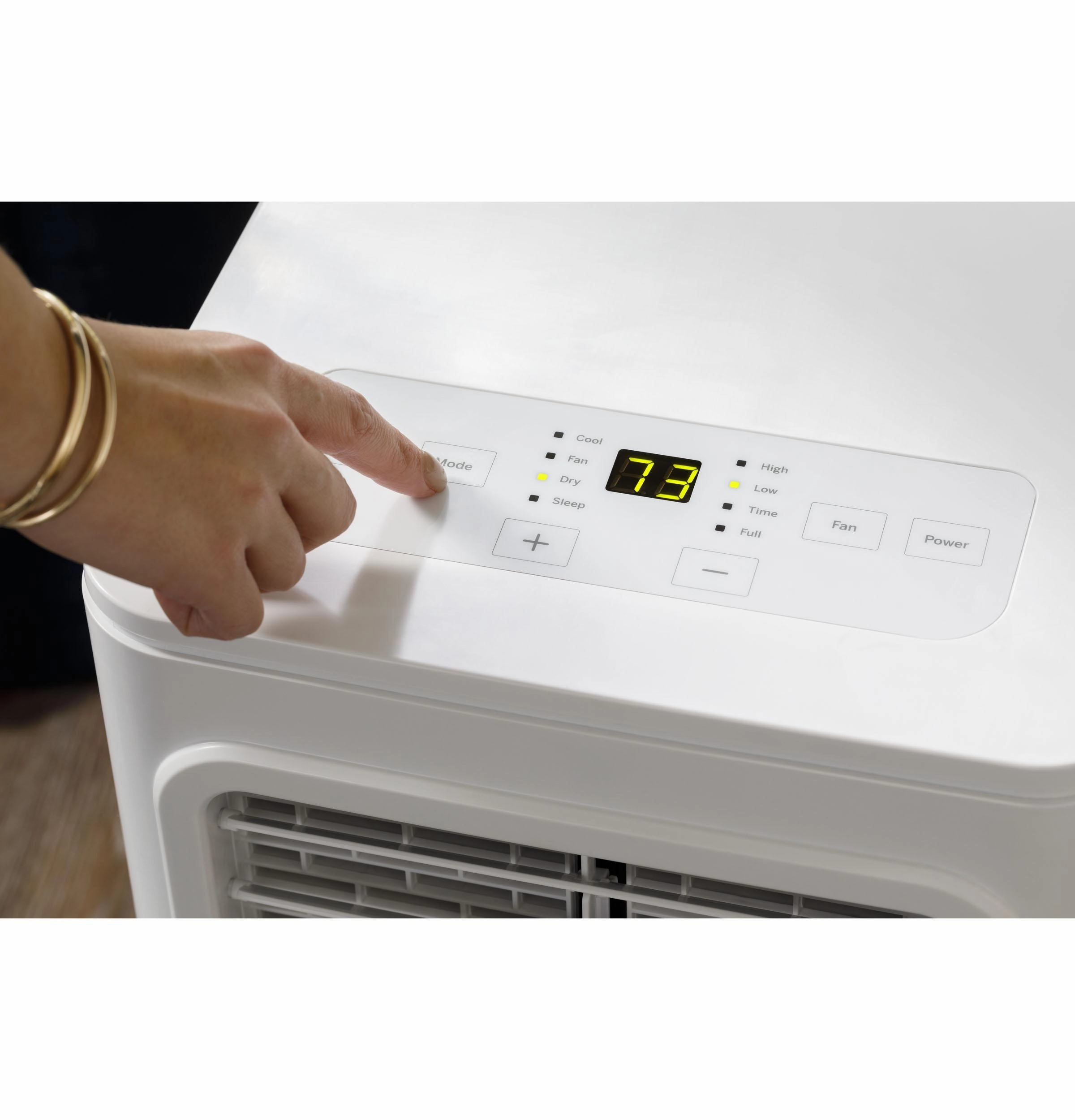 Ge Appliances APFA10YBMW Ge 9,000 Btu Portable Air Conditioner For Small Rooms Up To 250 Sq Ft. (6,250 Btu Sacc)