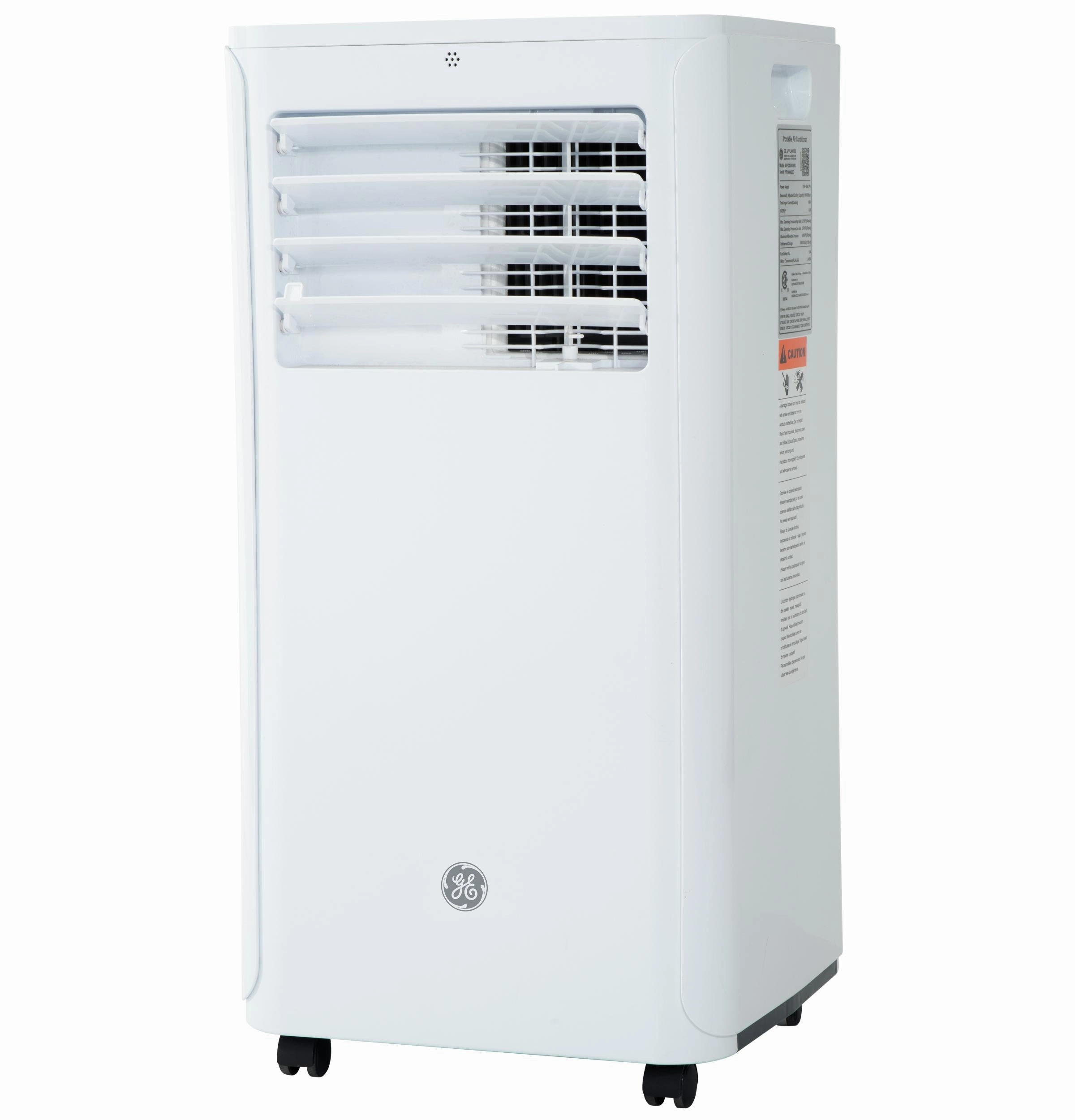 Ge Appliances APFD06JASW Ge 6,100 Btu Portable Air Conditioner With Dehumidifier And Remote, White