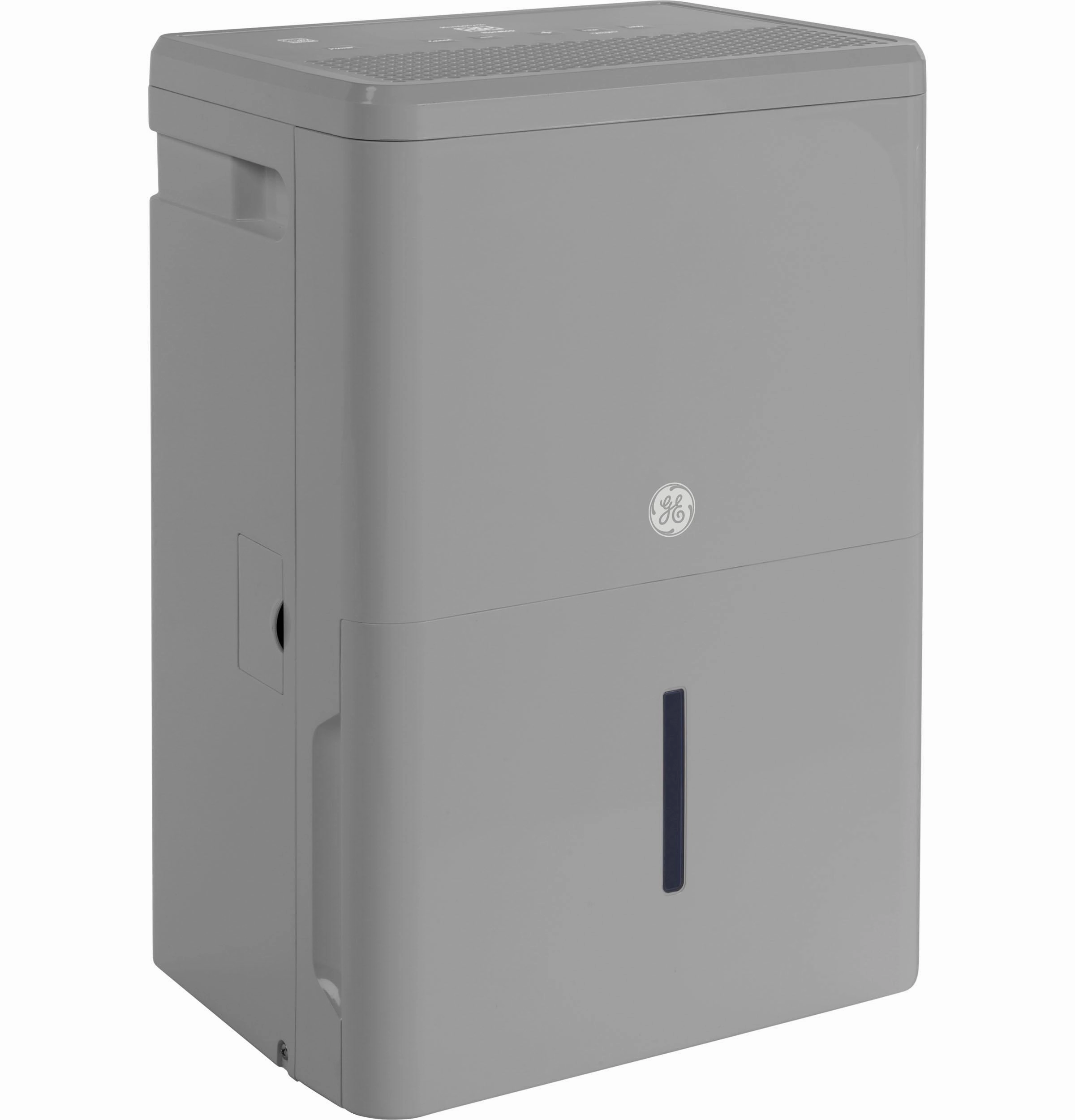 Ge Appliances APHR50LB Ge 50 Pint Energy Star Portable Dehumidifier With Built-In Pump And Smart Dry For Wet Spaces