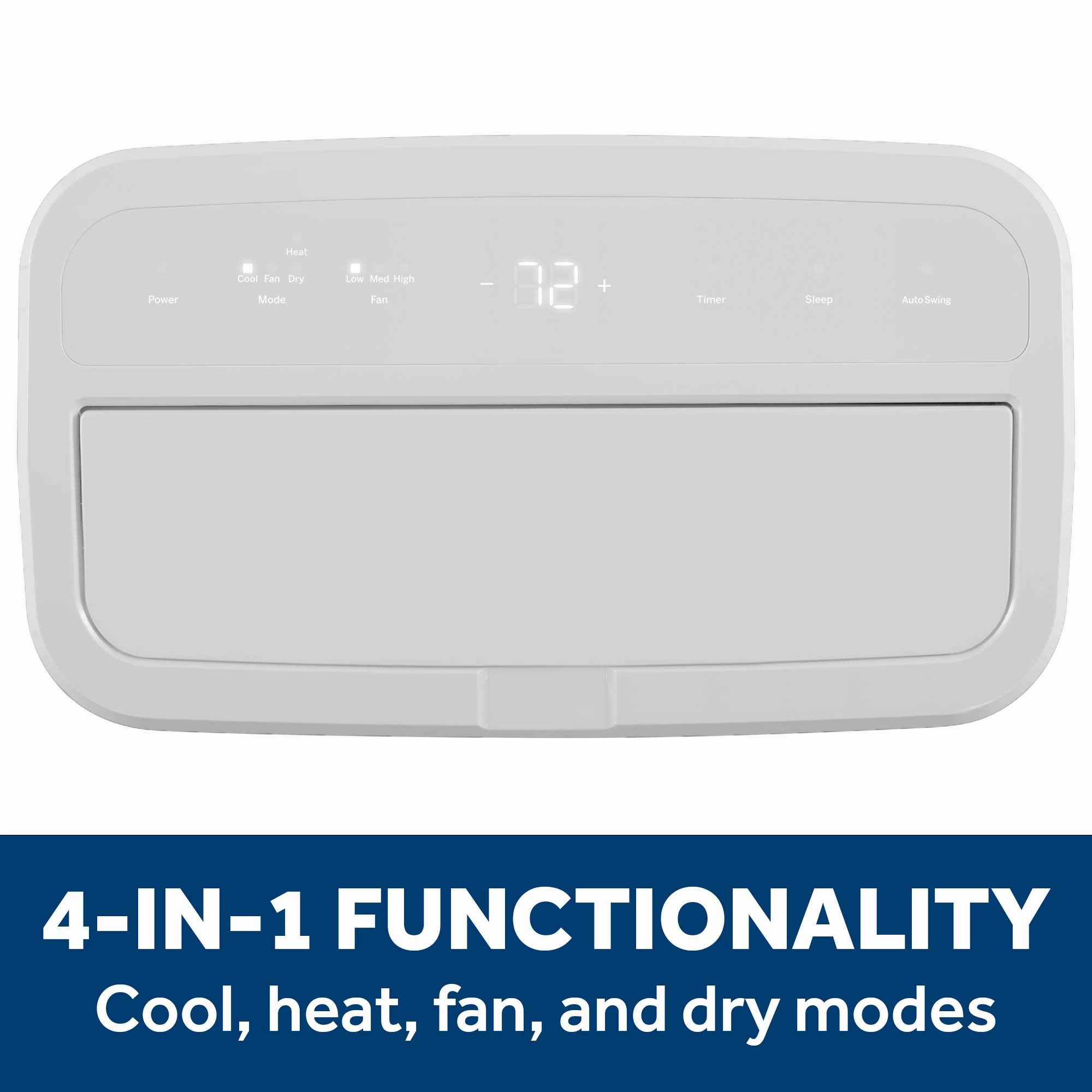 Ge Appliances APLH10WWF Ge 10,000 Btu Class Smart Heat/Cool Portable Air Conditioner For Medium Rooms Up To 450 Sq Ft. (10,300 Btu Doe)