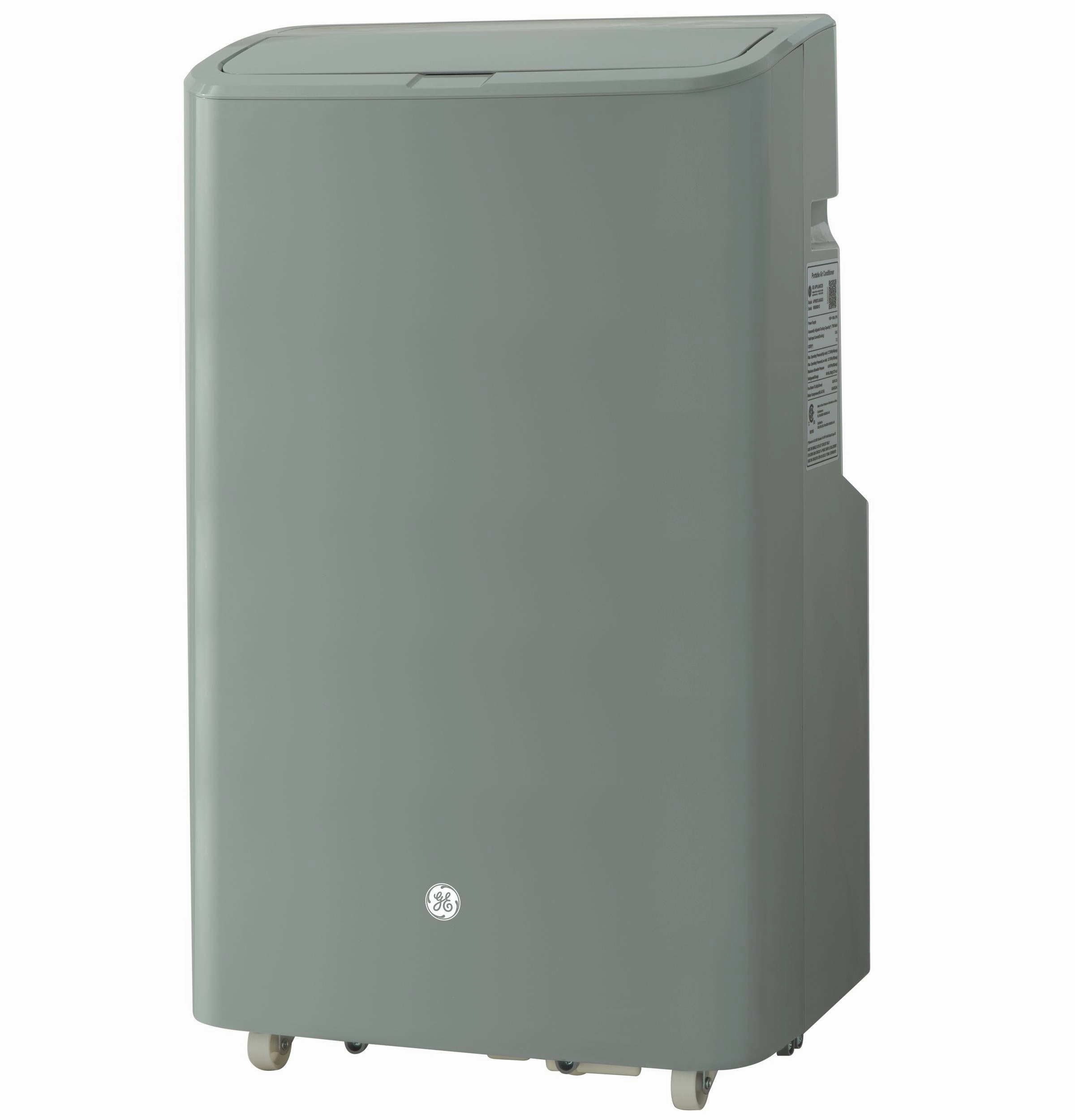 Ge Appliances APSD08JASG Ge 8,500 Btu Heat/Cool Portable Air Conditioner With Dehumidifier And Remote, Grey
