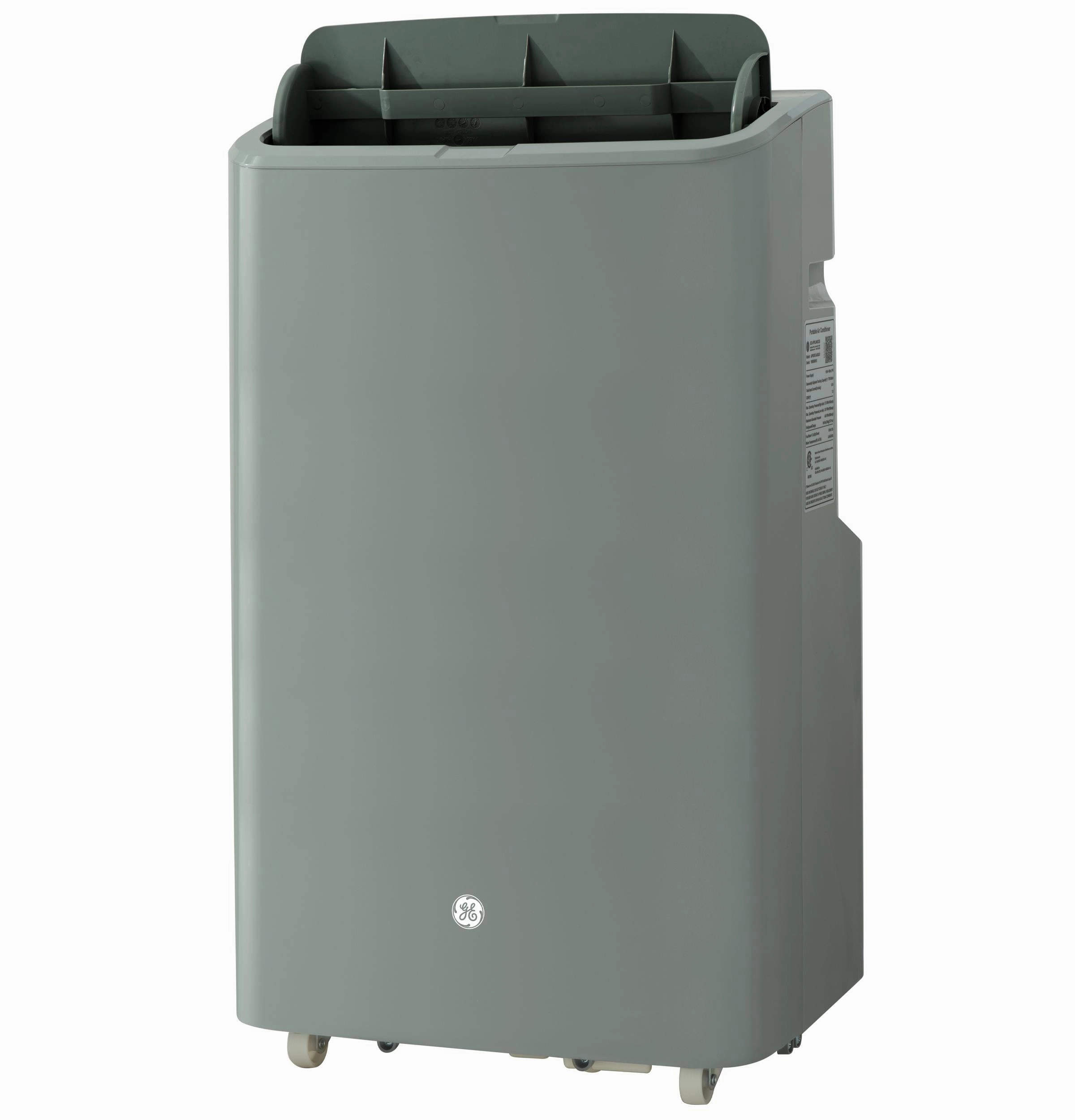 Ge Appliances APWD07JASG Ge 7,500 Btu Smart Portable Air Conditioner With Dehumidifier And Remote, Grey