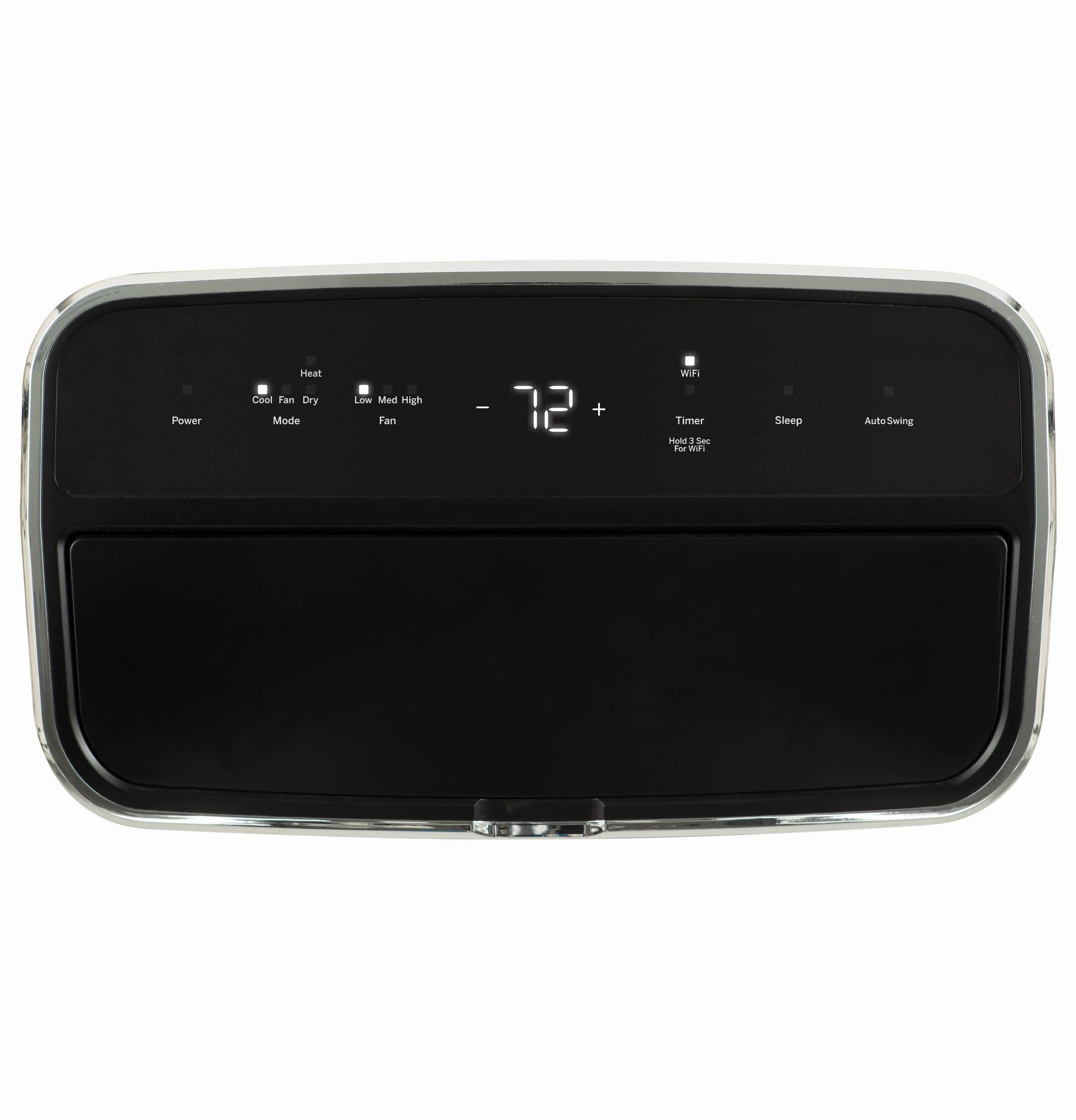 Ge Appliances APXD10JAWB Ge 10,000 Btu Heat/Cool Smart Portable Air Conditioner For Medium Rooms Up To 450 Sq Ft.