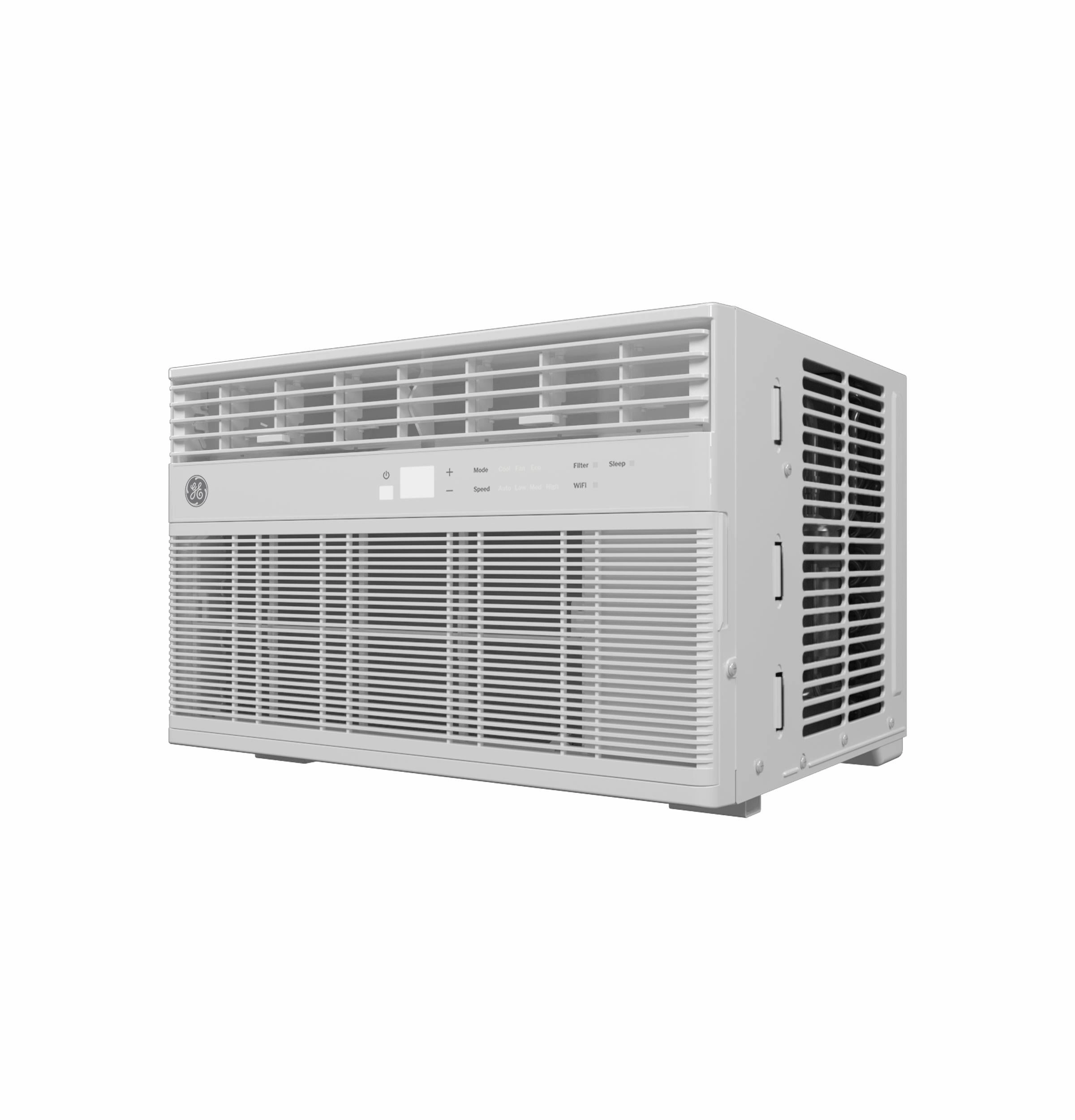Ge Appliances AWCS08WWF Ge 8,000 Btu Smart Electronic Window Air Conditioner For Medium Rooms Up To 350 Sq. Ft.