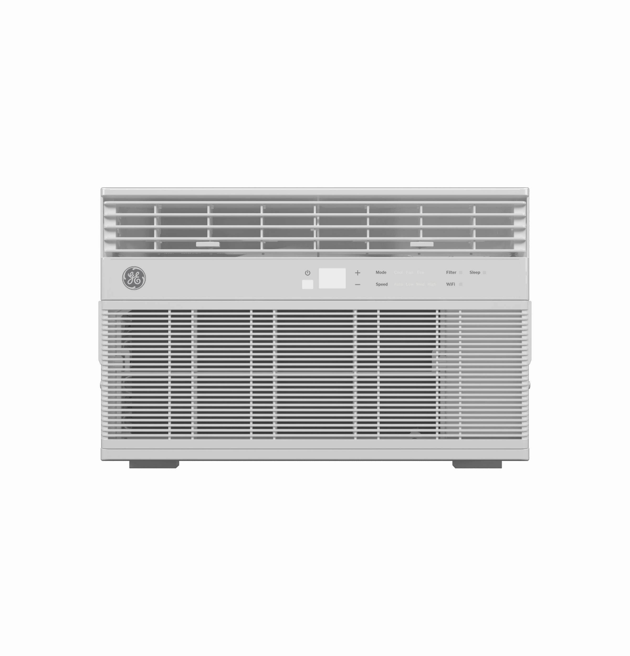 Ge Appliances AWCS08WWF Ge 8,000 Btu Smart Electronic Window Air Conditioner For Medium Rooms Up To 350 Sq. Ft.