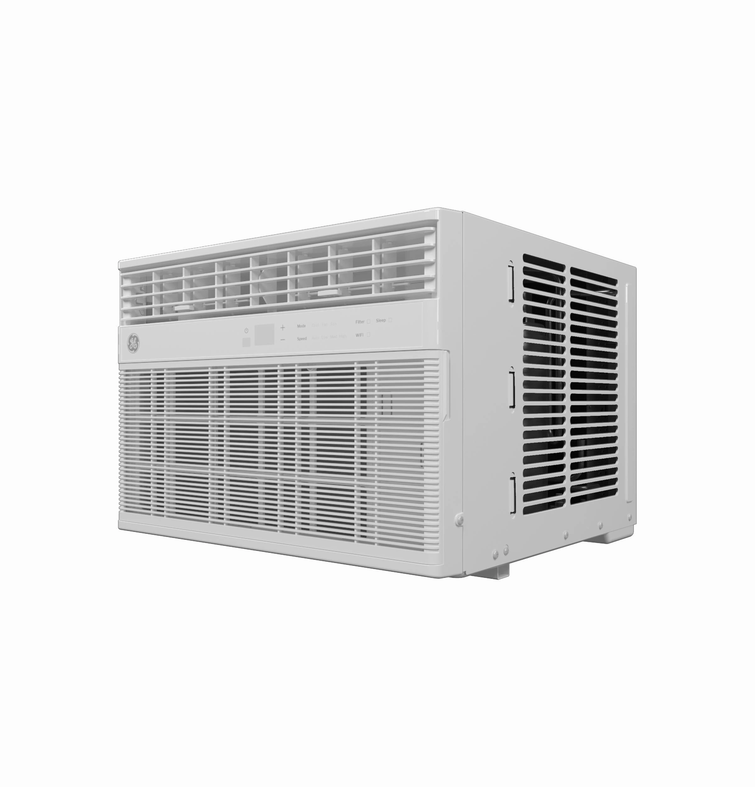 Ge Appliances AWCS10WWF Ge 10,000 Btu Smart Electronic Window Air Conditioner For Medium Rooms Up To 450 Sq. Ft.