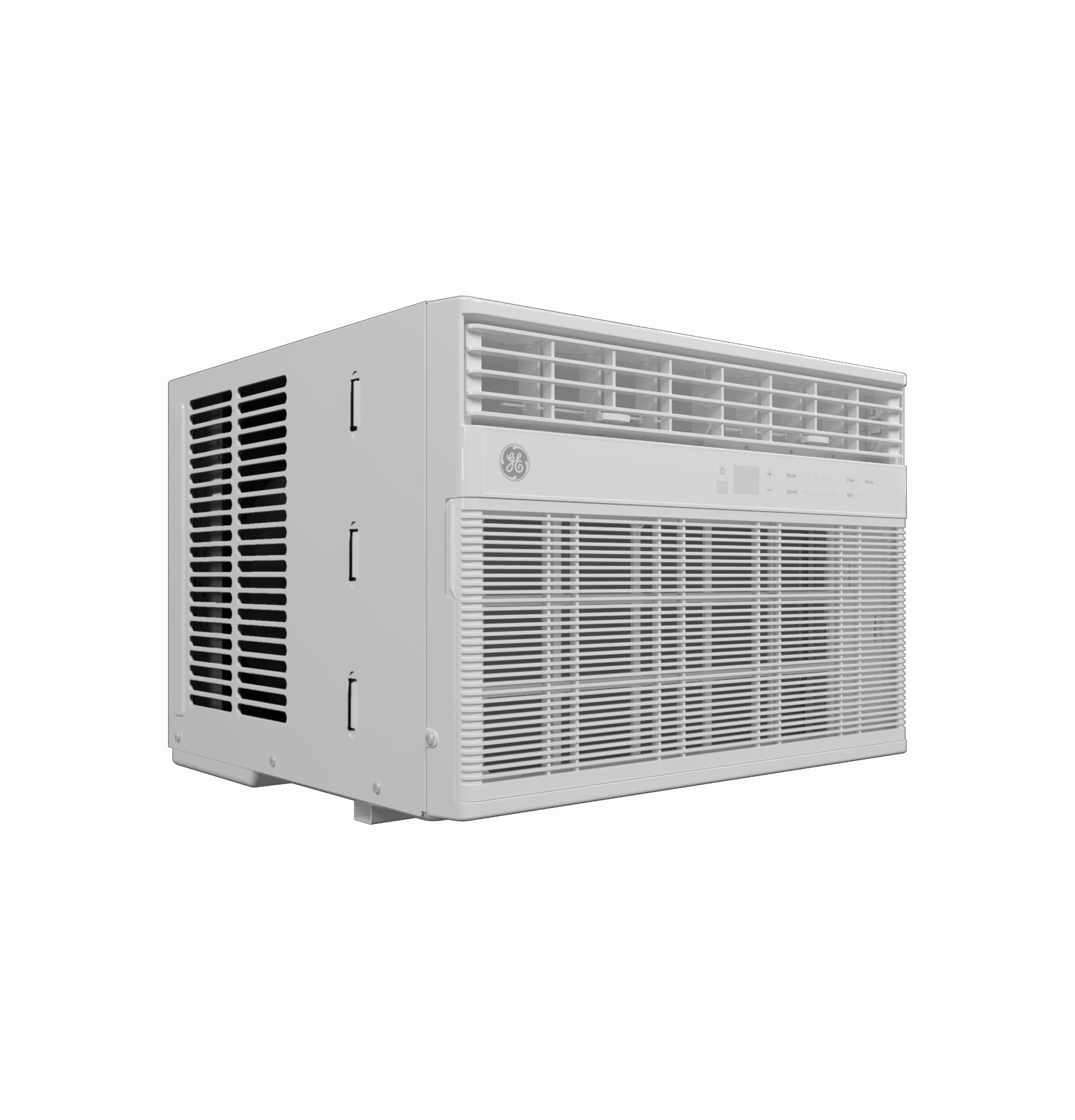 Ge Appliances AWCS10WWF Ge 10,000 Btu Smart Electronic Window Air Conditioner For Medium Rooms Up To 450 Sq. Ft.