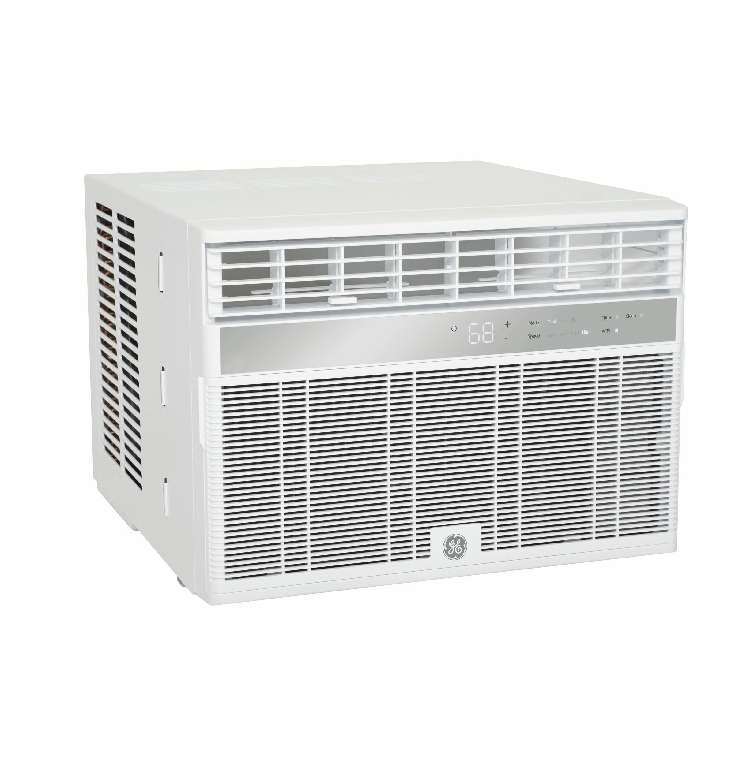 Ge Appliances AWCS12WWF Ge 12,000 Btu Smart Electronic Window Air Conditioner For Large Rooms Up To 550 Sq. Ft.