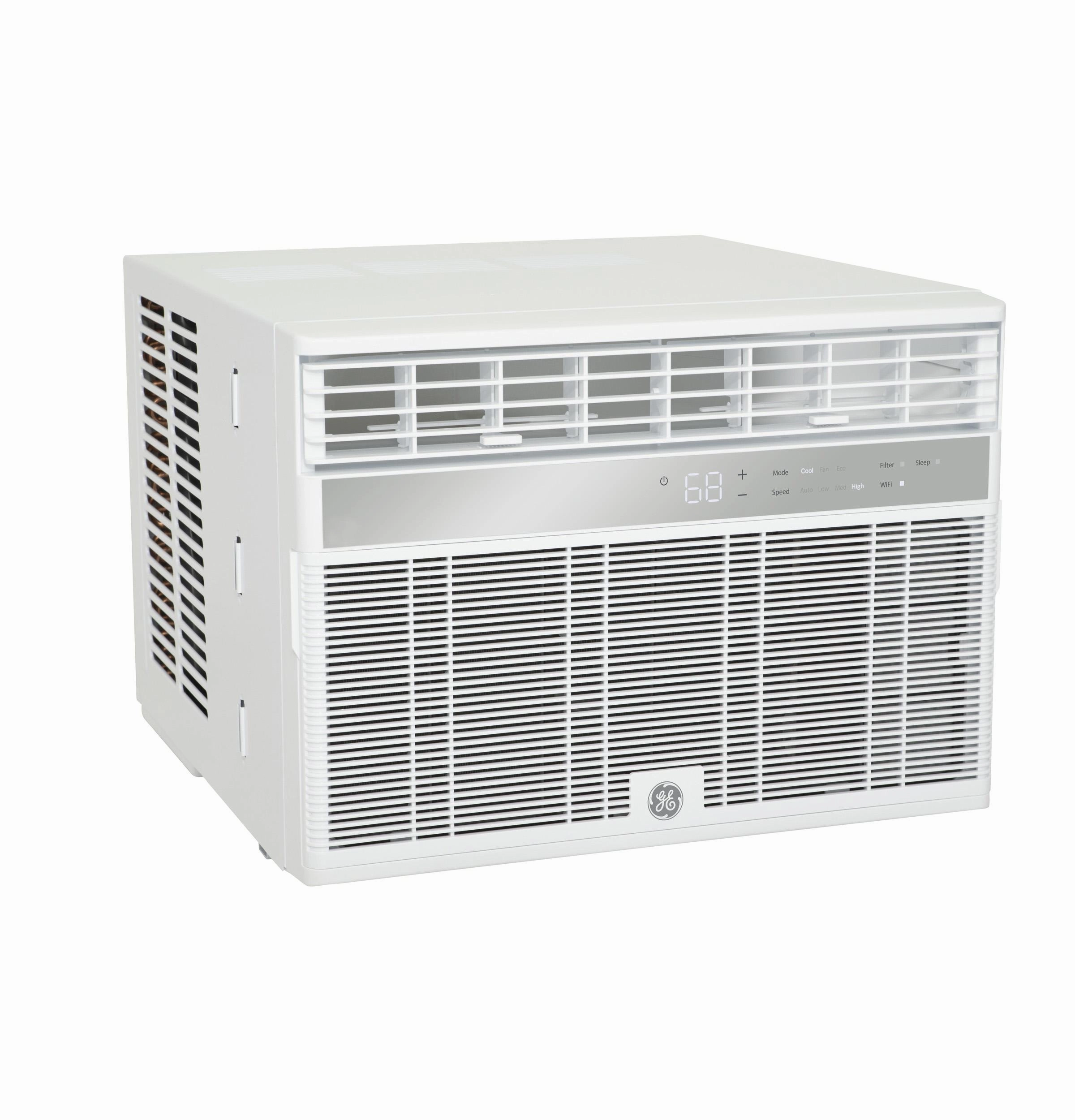 Ge Appliances AWCS14WWF Ge 14,000 Btu Smart Electronic Window Air Conditioner For Large Rooms Up To 700 Sq. Ft.