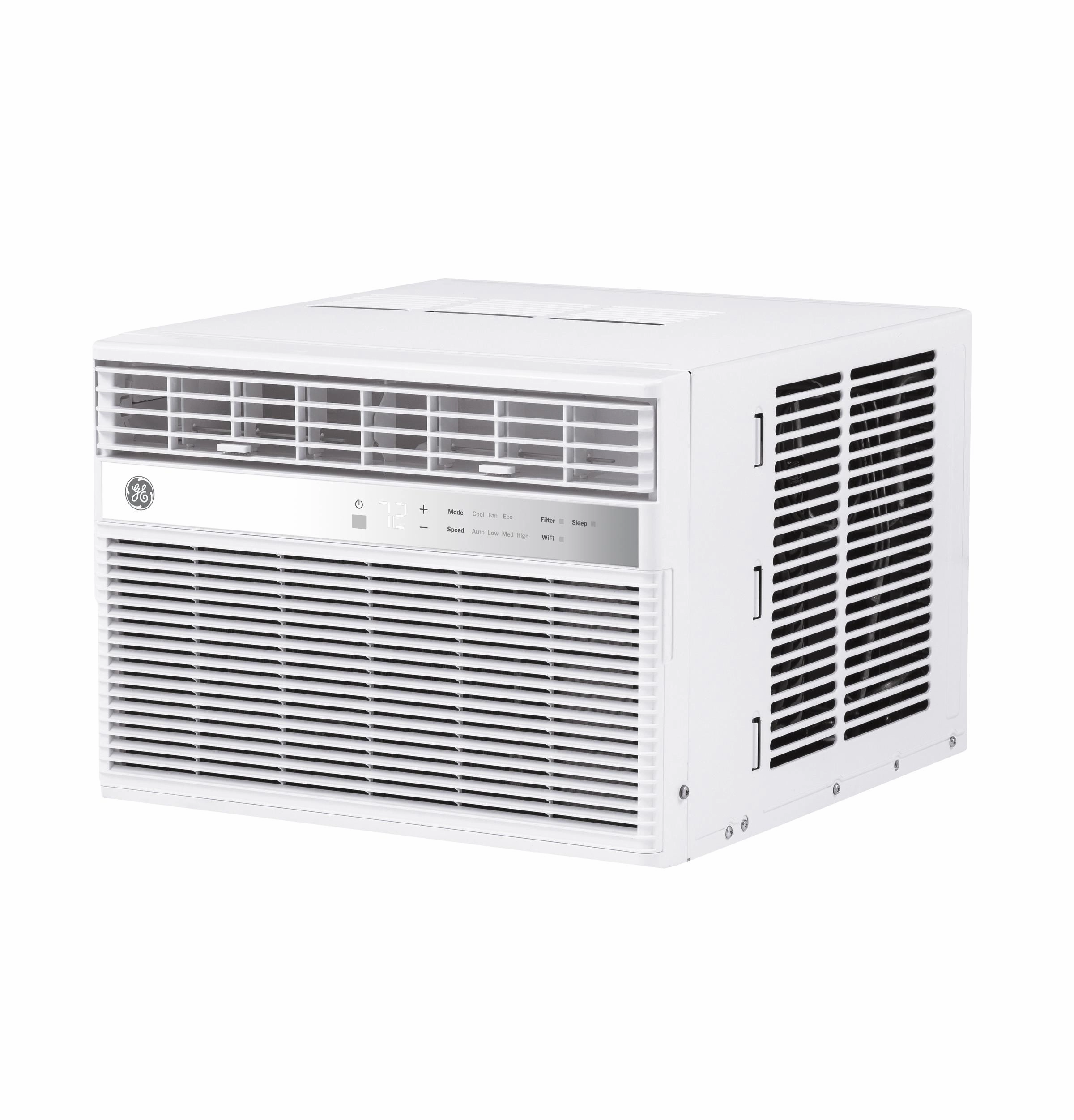 Ge Appliances AWES08WWF Ge 8,000 Btu Smart Electronic Window Air Conditioner For Medium Rooms Up To 350 Sq. Ft.