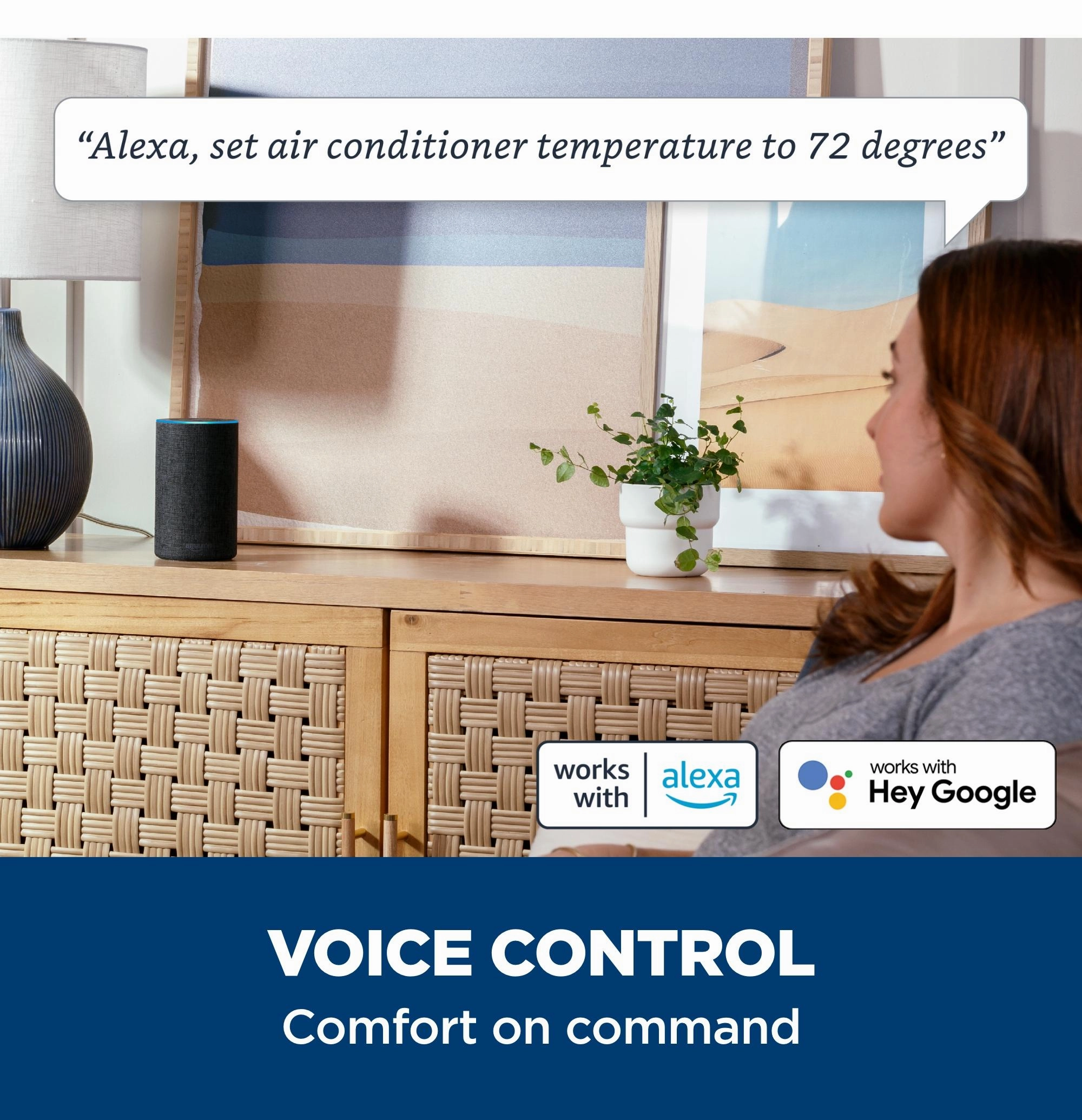 Ge Appliances AWES10WWF Ge 10,000 Btu Smart Electronic Window Air Conditioner For Medium Rooms Up To 450 Sq. Ft.