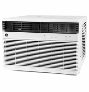 Ge Appliances AWGH24WWF Ge 24,000 Btu Smart Heat/Cool Electronic Window Air Conditioner For Extra-Large Rooms Up To 1,500 Sq. Ft.