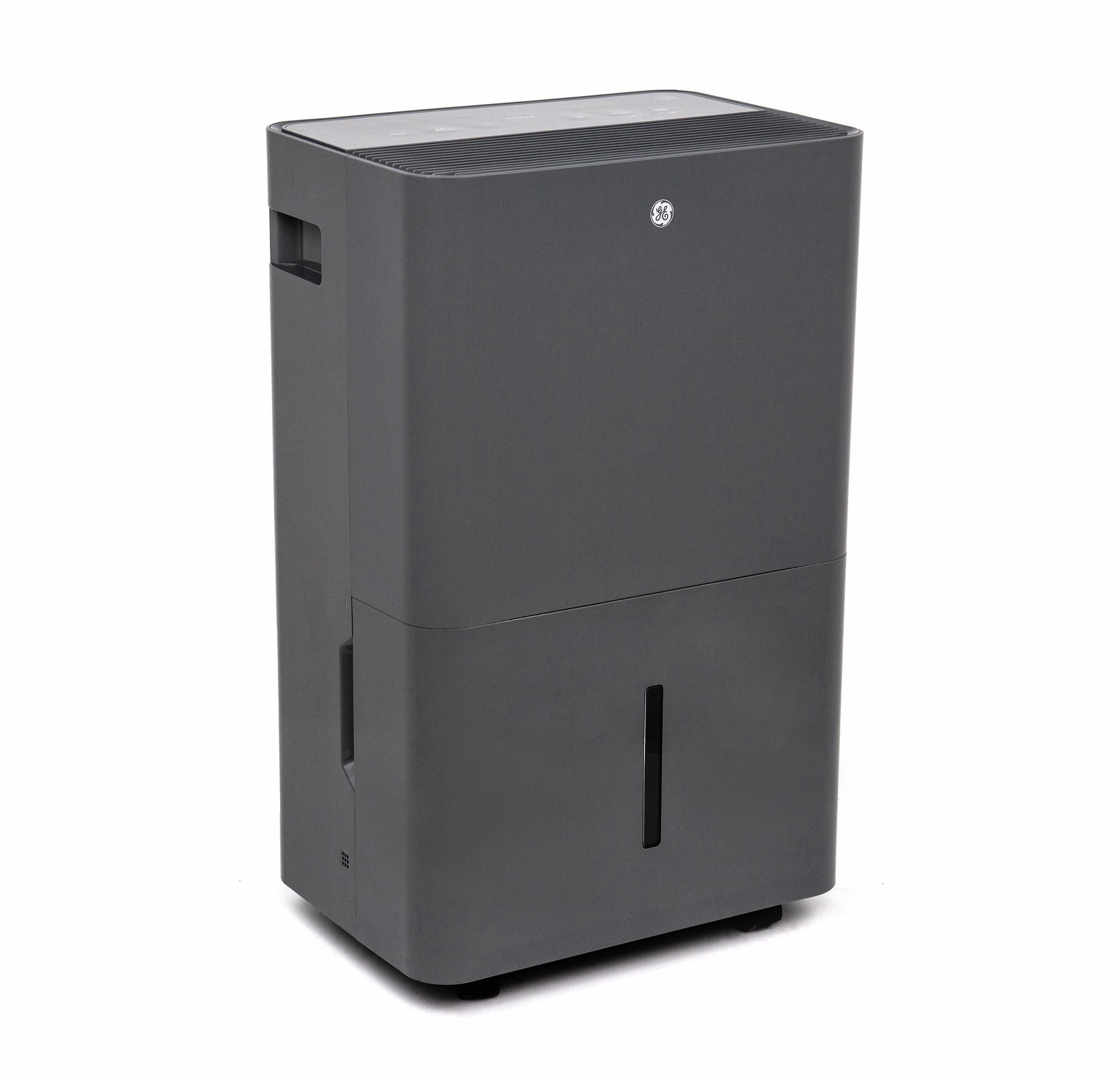 Ge Appliances AWYR50LC Ge Energy Star 50 Pint Smart Portable Dehumidifier With Smart Dry For Wet Spaces