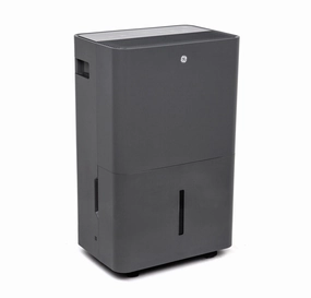 Ge Appliances AWYR50LC Ge Energy Star 50 Pint Smart Portable Dehumidifier With Smart Dry For Wet Spaces