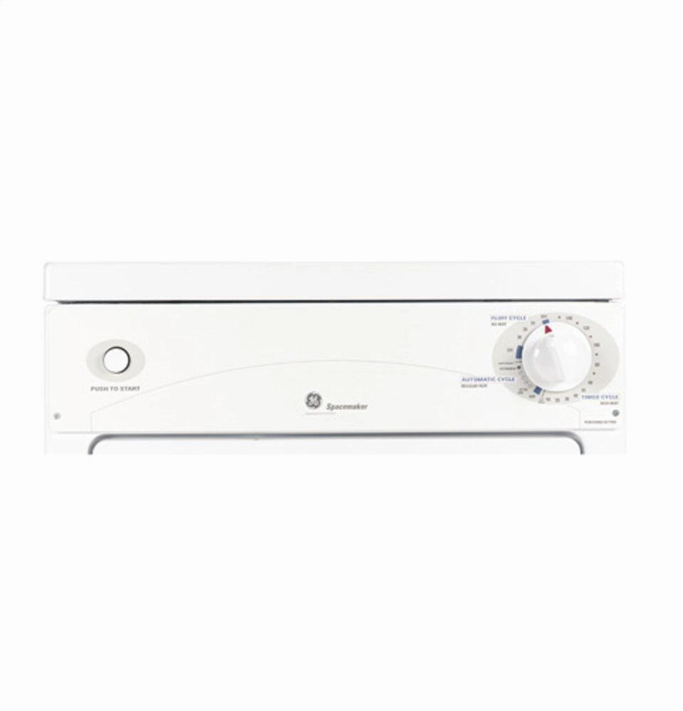 Ge Appliances DSKP333ECWW Ge Spacemaker 120V 3.6 Cu. Ft. Capacity Portable Electric Dryer