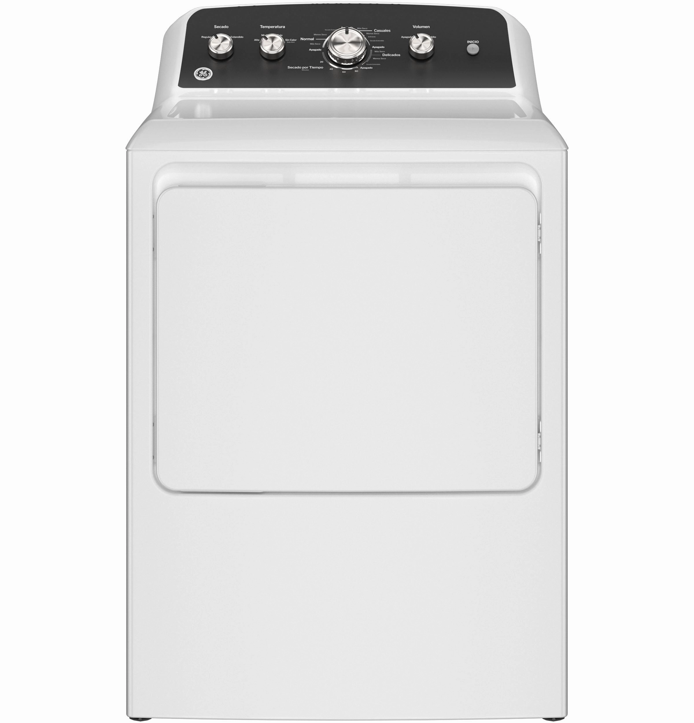 Ge Appliances ETD48EASWWB Ge 7.2 Cu. Ft. Capacity&#X00A0;Electric&#X00A0;Dryer&#X00A0;With Spanish Panel And Up To 120 Ft. Venting&#X200B;