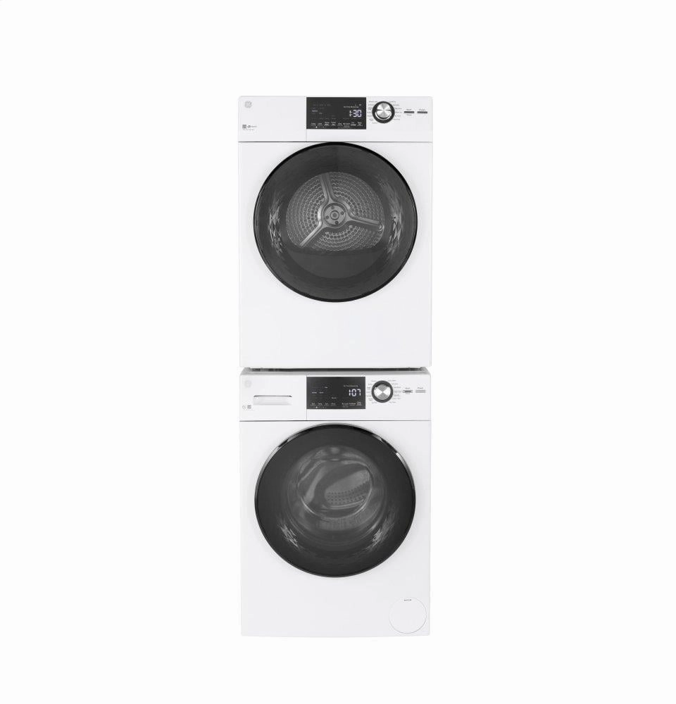 Ge Appliances GFD14ESSNWW Ge 24" 4.3 Cu.Ft. Front Load Vented Electric Dryer With Stainless Steel Basket