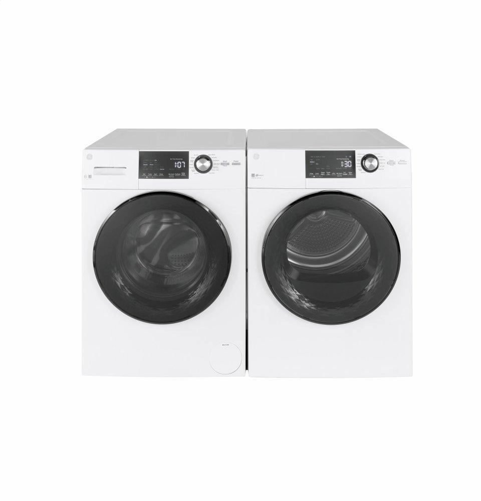 Ge Appliances GFD14ESSNWW Ge 24" 4.3 Cu.Ft. Front Load Vented Electric Dryer With Stainless Steel Basket