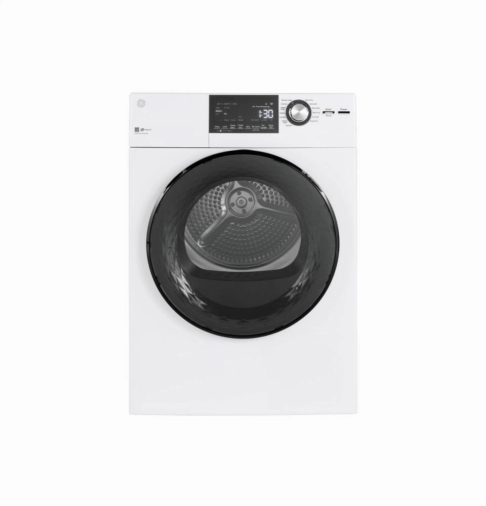 Ge Appliances GFD14ESSNWW Ge 24" 4.3 Cu.Ft. Front Load Vented Electric Dryer With Stainless Steel Basket