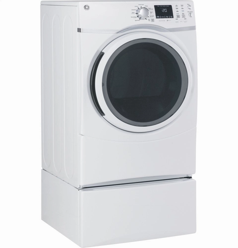 Ge Appliances GFD45GSSMWW Ge 7.5 Cu. Ft. Capacity Front Load Gas Dryer With Steam