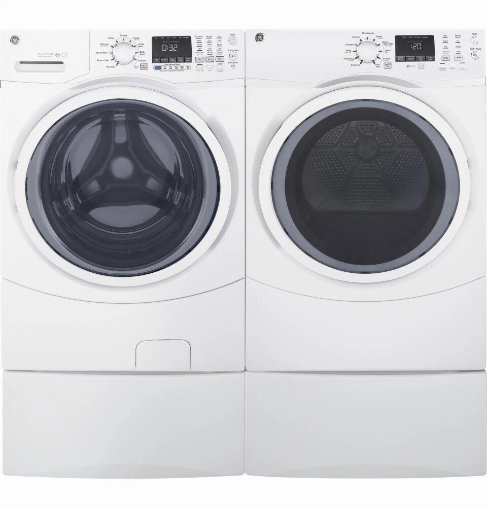 Ge Appliances GFD45GSSMWW Ge 7.5 Cu. Ft. Capacity Front Load Gas Dryer With Steam