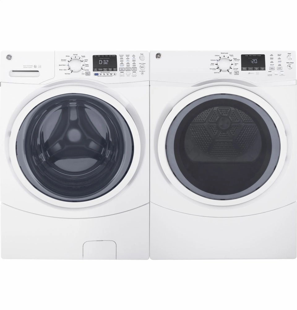 Ge Appliances GFD45GSSMWW Ge 7.5 Cu. Ft. Capacity Front Load Gas Dryer With Steam