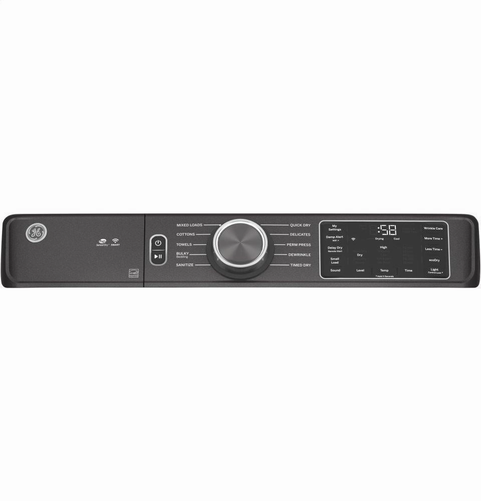 Ge Appliances GFD55ESPNDG Ge 7.8 Cu. Ft. Capacity Smart Front Load Electric Dryer With Sanitize Cycle