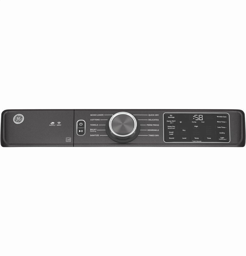 Ge Appliances GFD55GSPNDG Ge 7.8 Cu. Ft. Capacity Smart Front Load Gas Dryer With Sanitize Cycle