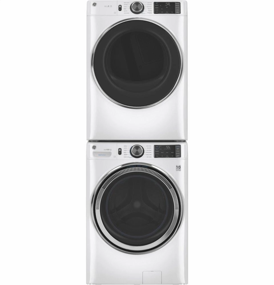 Ge Appliances GFD65ESSNWW Ge 7.8 Cu. Ft. Capacity Smart Front Load Electric Dryer With Steam And Sanitize Cycle
