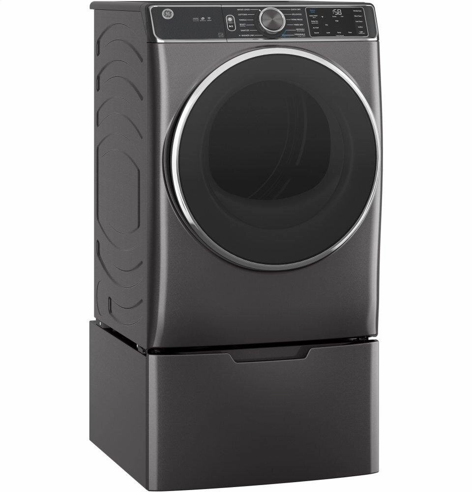 Ge Appliances GFD85ESPNDG Ge 7.8 Cu. Ft. Capacity Smart Front Load Electric Dryer With Steam And Sanitize Cycle